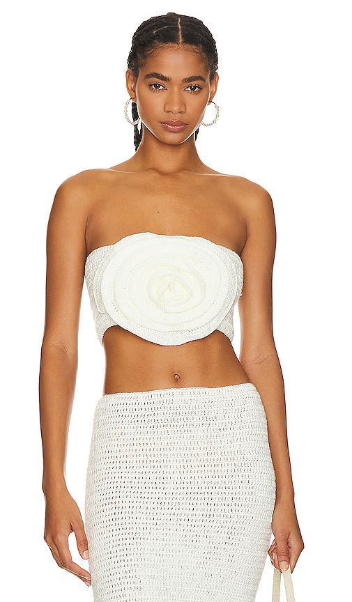 Maxi Rose Crop Top Bahia Maria Product Image