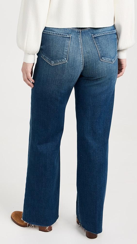 L'AGENCE Scottie High Rise Wide Leg Jeans | Shopbop Product Image