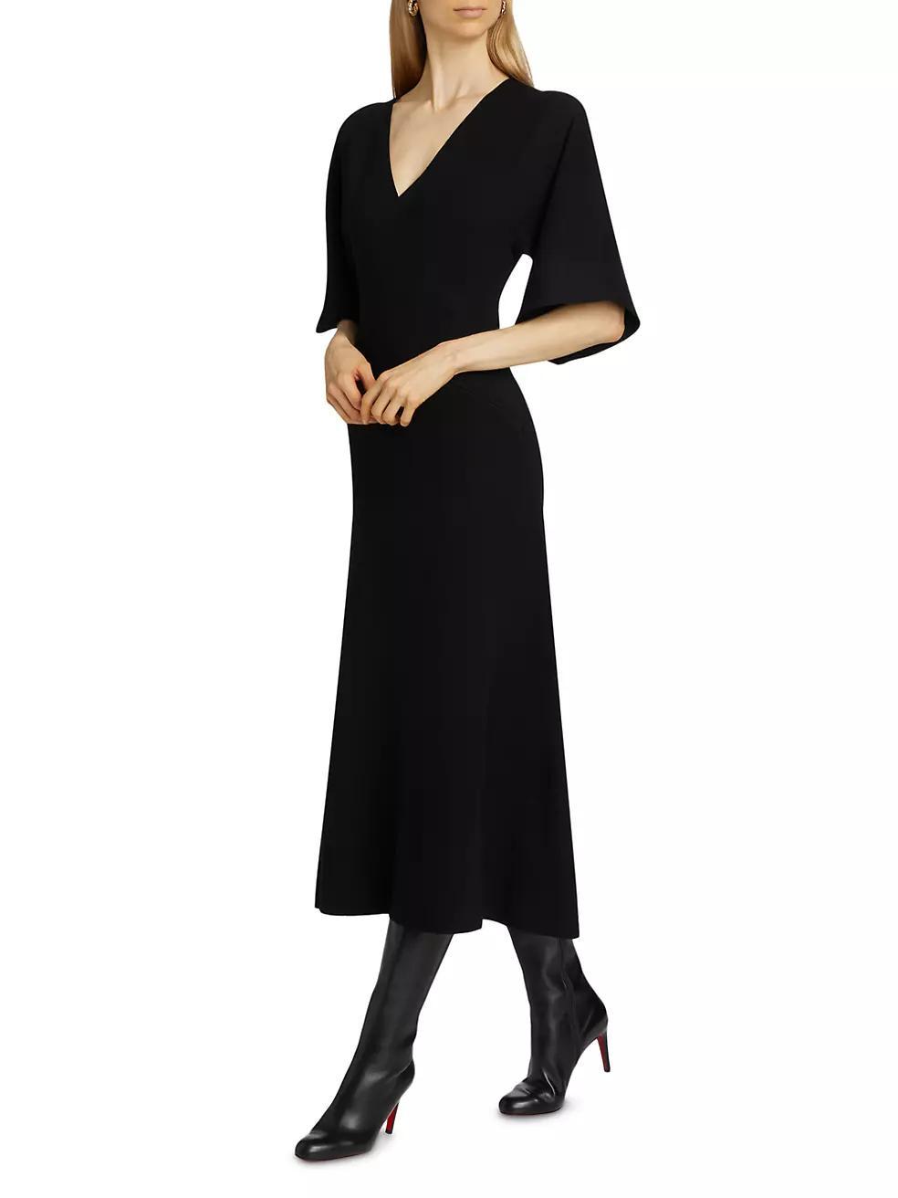 Everly Knit Midi-Dress Product Image