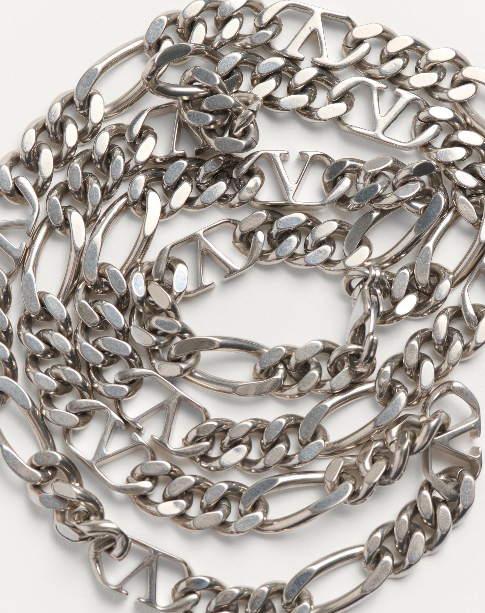 Vlogo Signature Metal Necklace Product Image