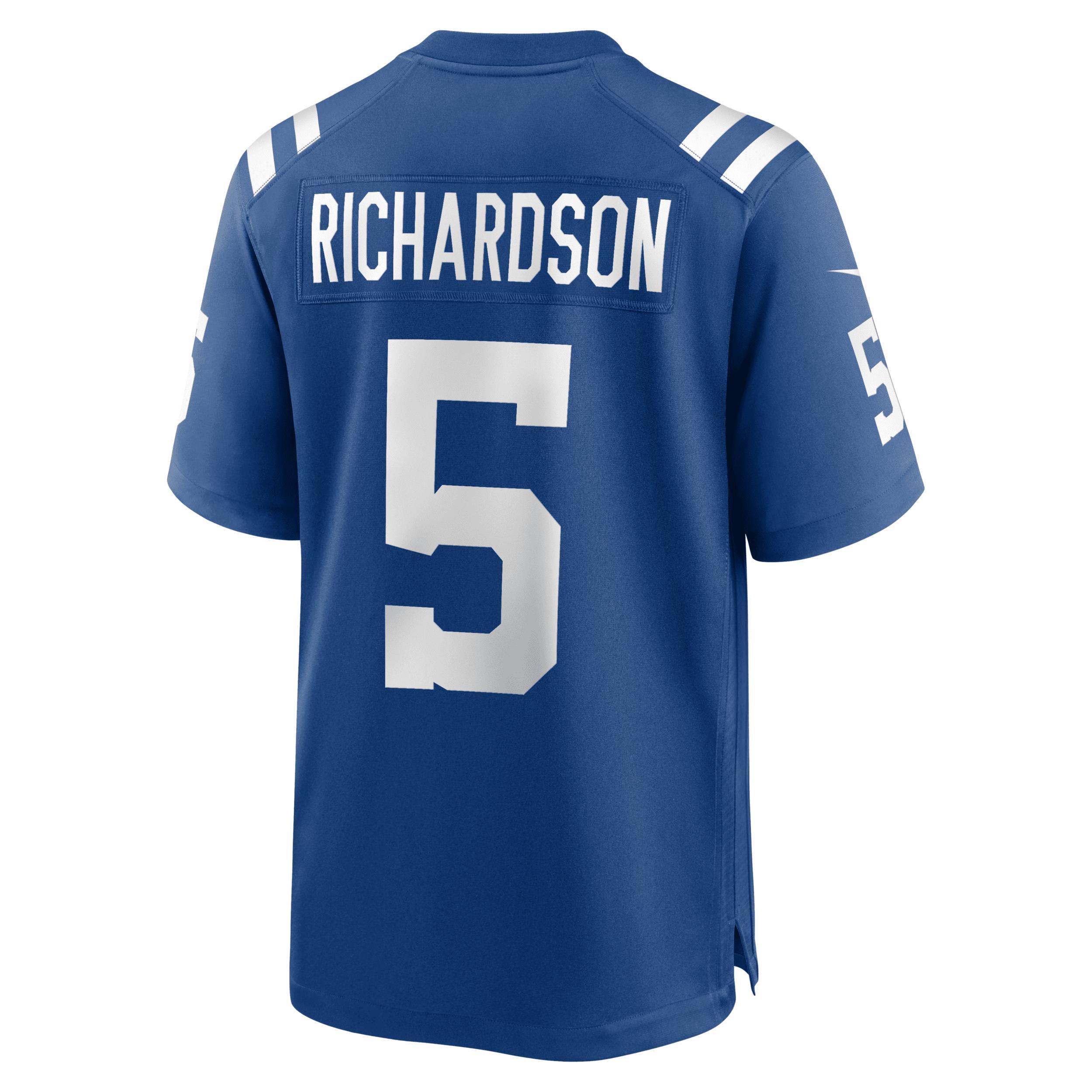 Men's Nike Anthony Richardson Royal Indianapolis Colts 2023 NFL Draft First Round Pick Game Jersey, Size: Small, Blue Product Image