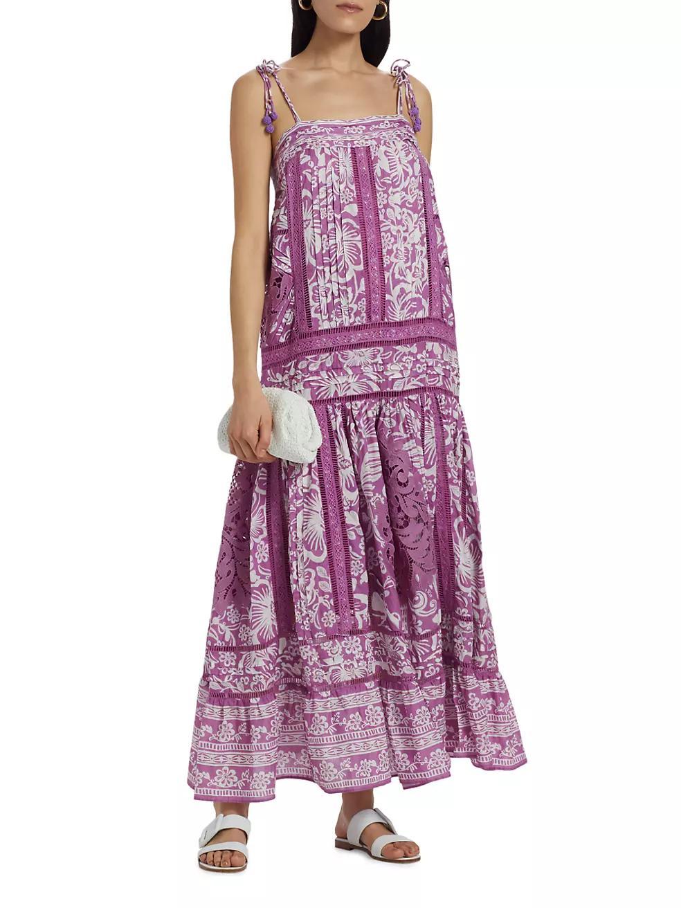 Sweet Garden Floral Shift Maxi Dress Product Image