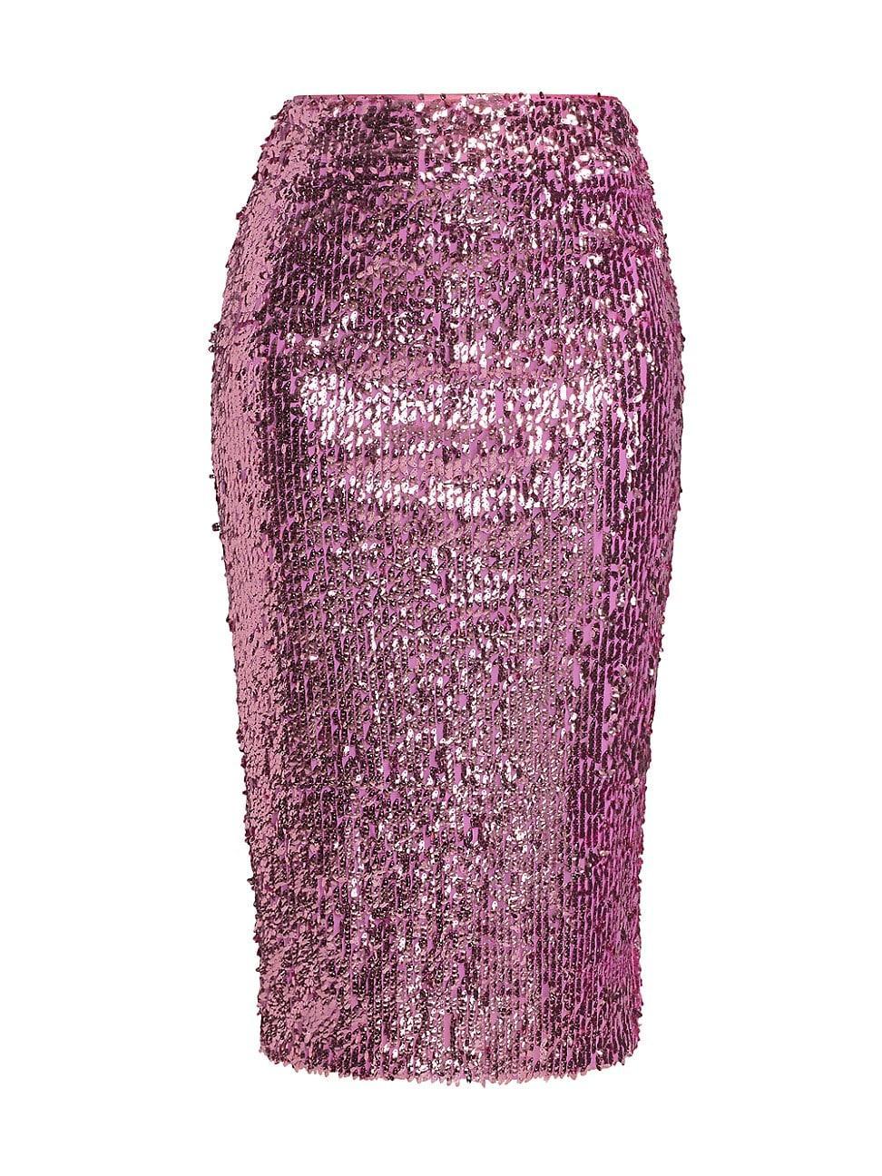 Sequin Pencil Skirt ROTATE Product Image