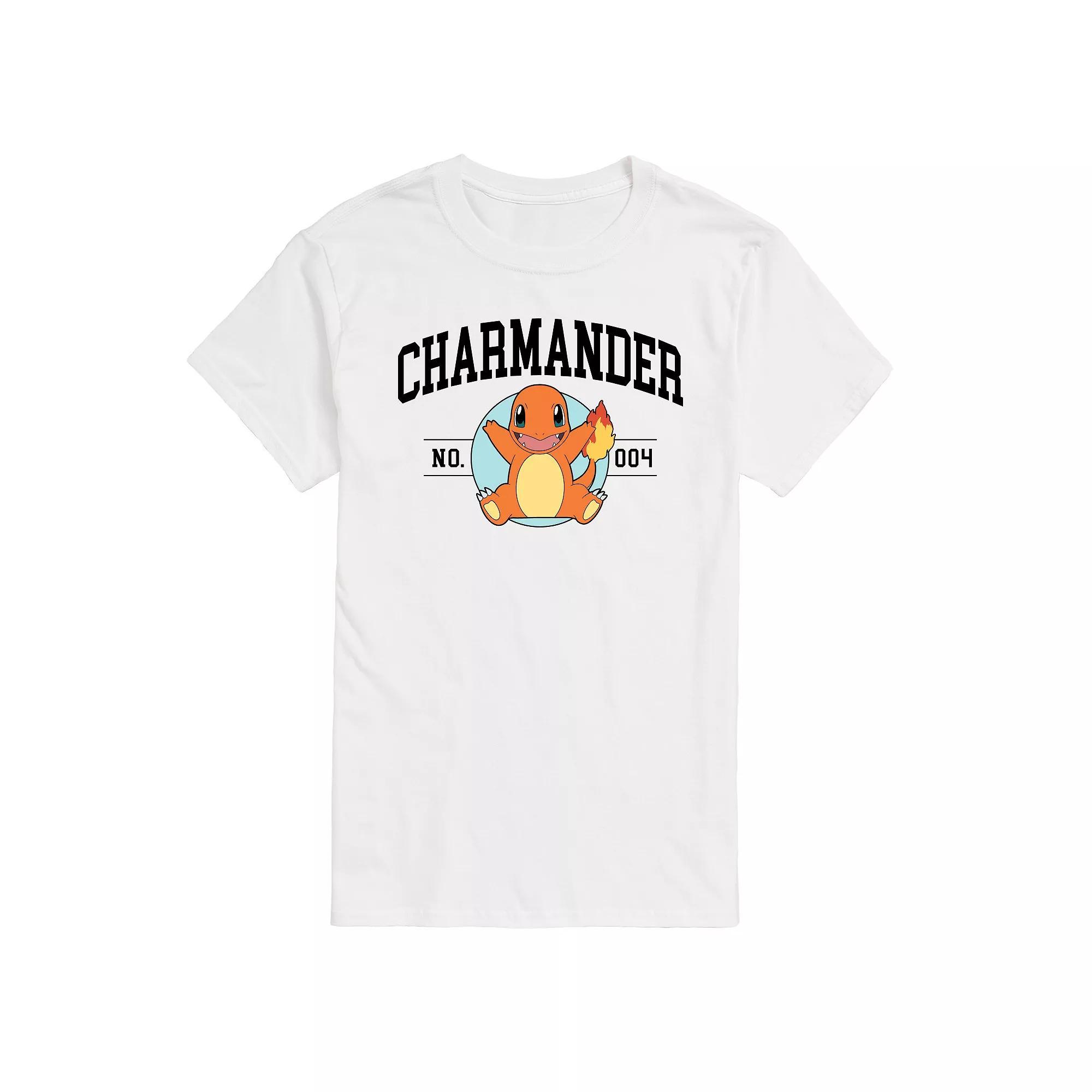 Mens Pokemon Charmander No. 4 Graphic Tee Product Image