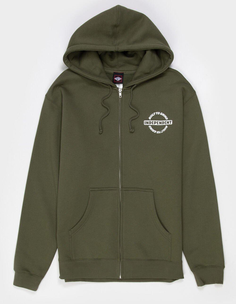 INDEPENDENT Bar-rier Mens Zip-Up Hoodie Product Image