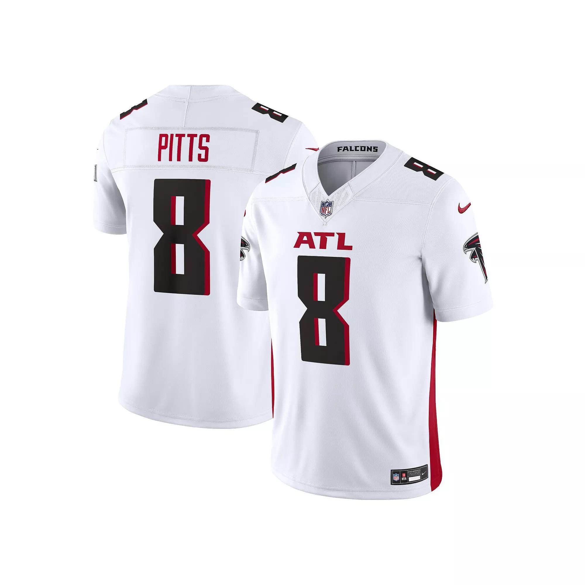 Men's Nike Kyle Pitts White Atlanta Falcons Vapor F.U.S.E. Limited  Jersey, Size: 2XL Product Image