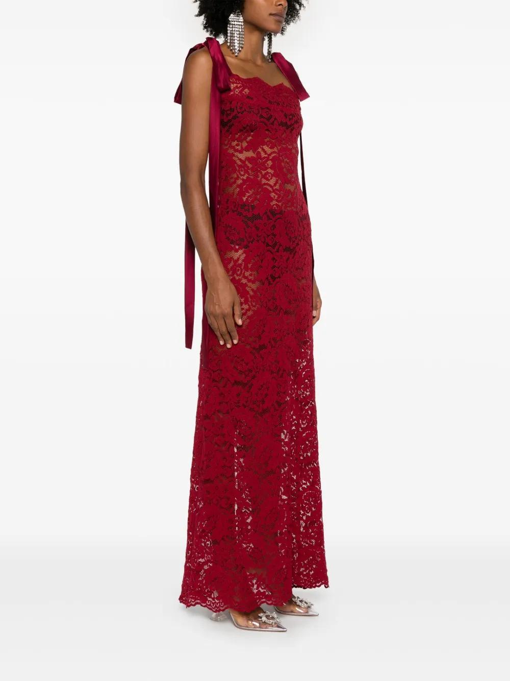 x Rue Ra corded-lace maxi dress Product Image