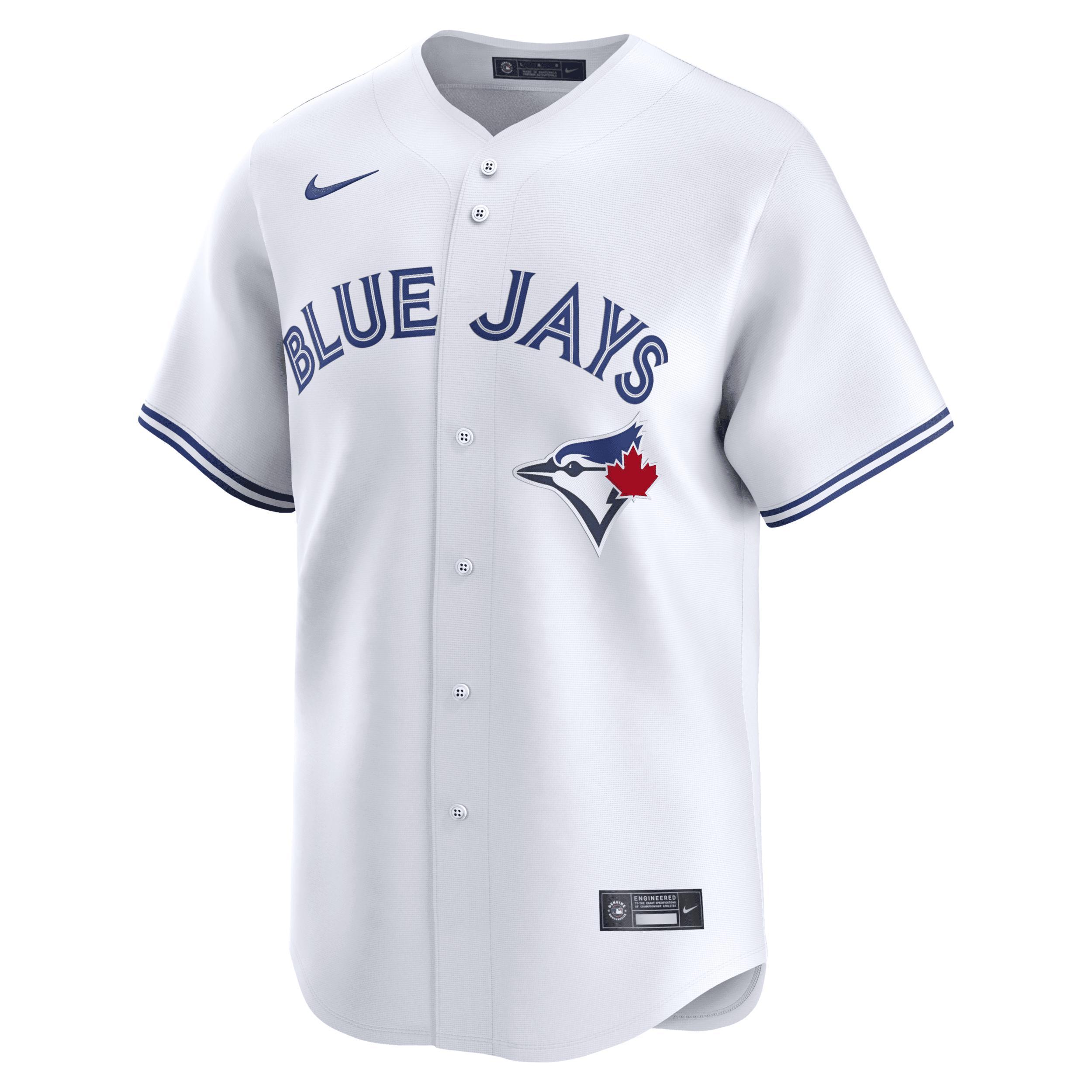 Men's Nike Vladimir Guerrero Jr. White Toronto Blue Jays Home Limited Player Jersey, Size: Medium, Jay White Product Image