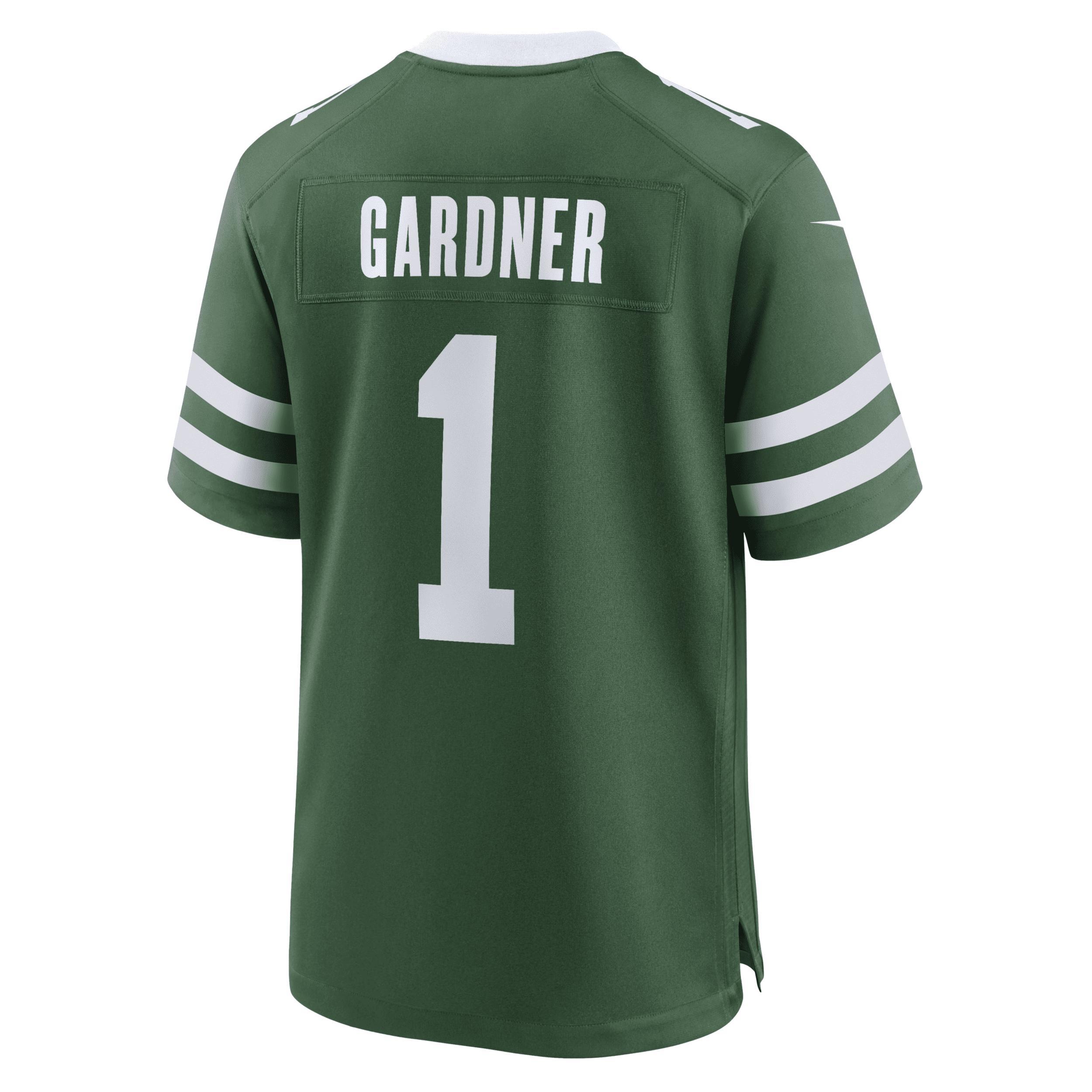 Men's Nike Ahmad Sauce Gardner Legacy Green New York Jets Game Jersey, Size: Small Product Image