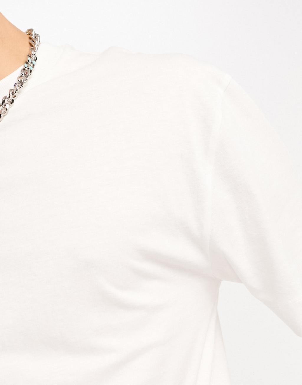 COLLUSION t-shirt in white  Product Image