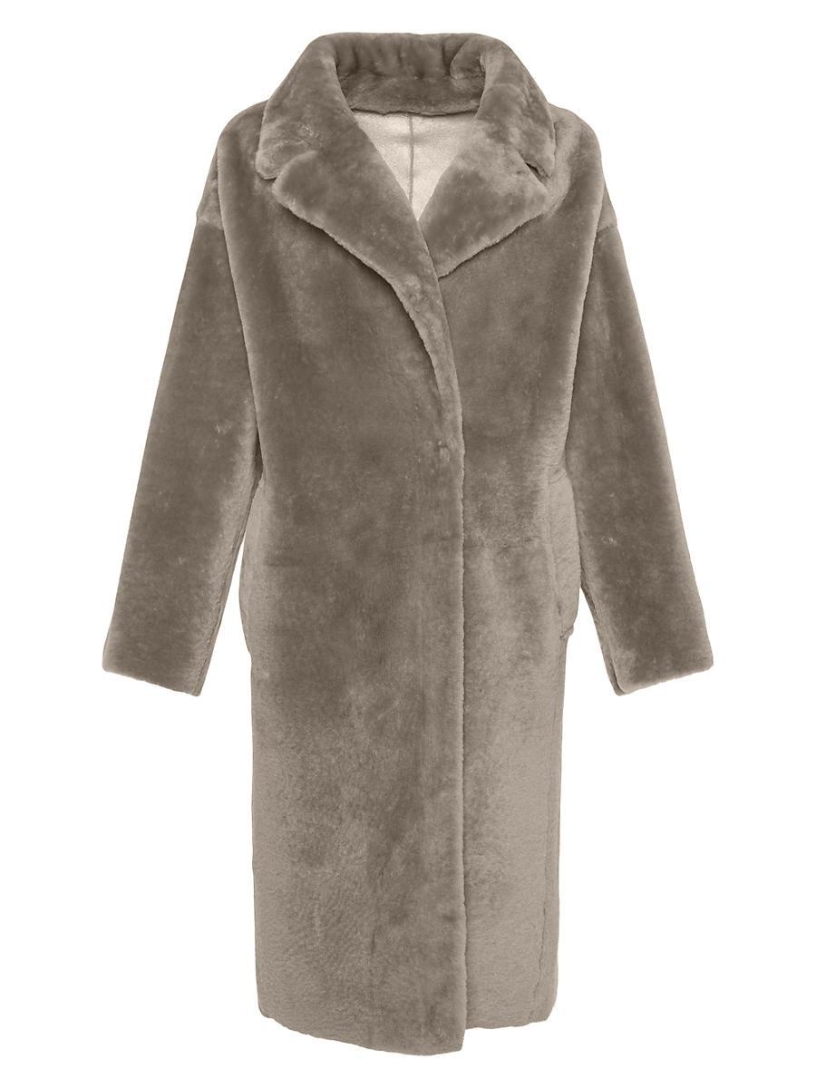 Womens Select Shearling Lamb Short Coat Product Image