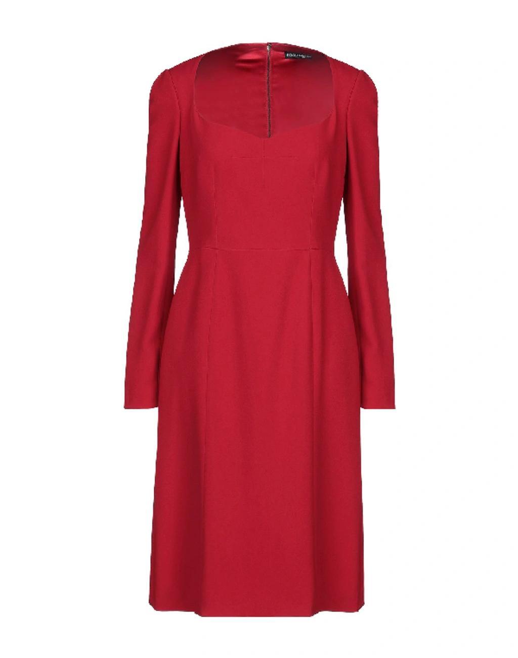 DOLCE & GABBANA Midi Dresses In Red Product Image