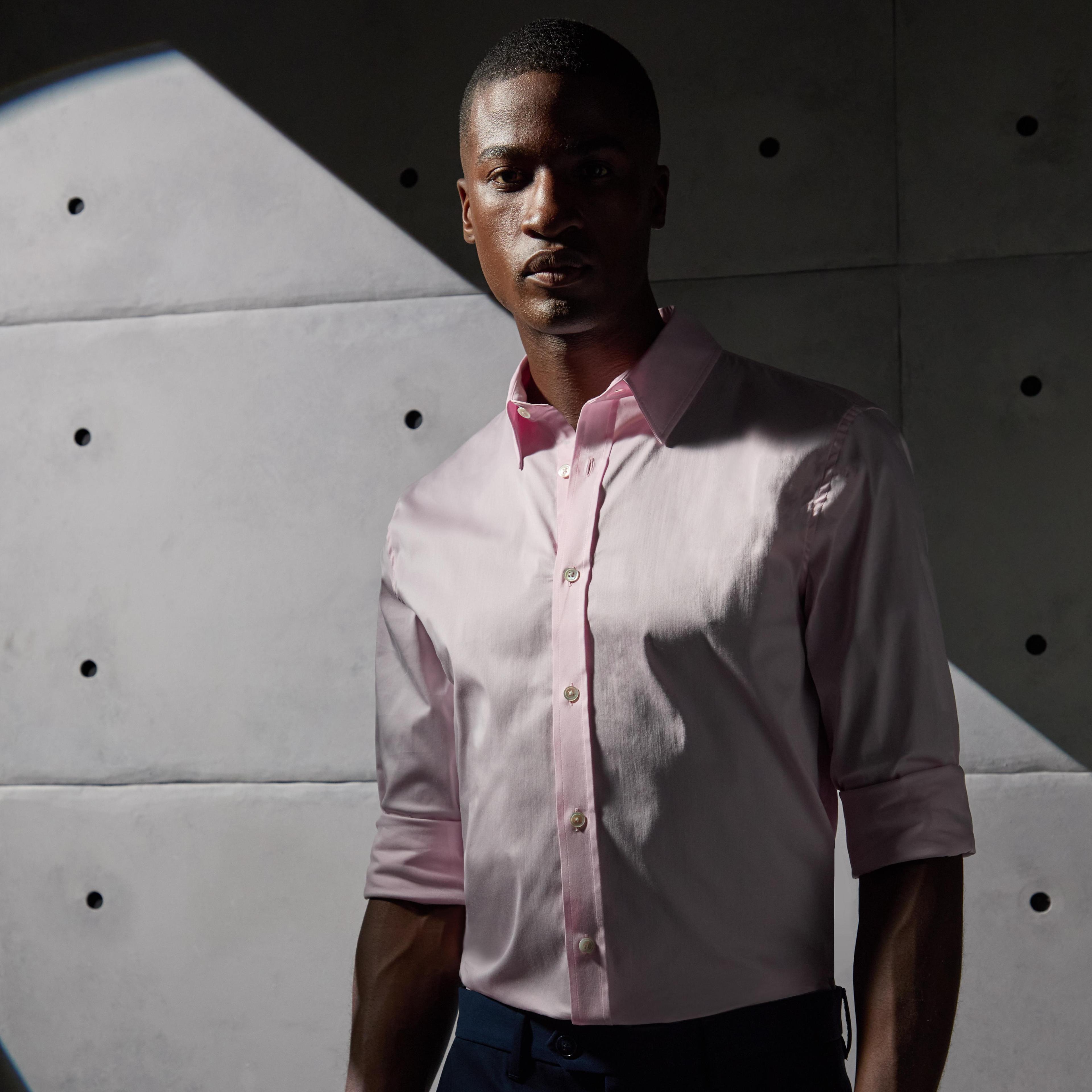 STRETCH COTTON DRESS SHIRT Product Image