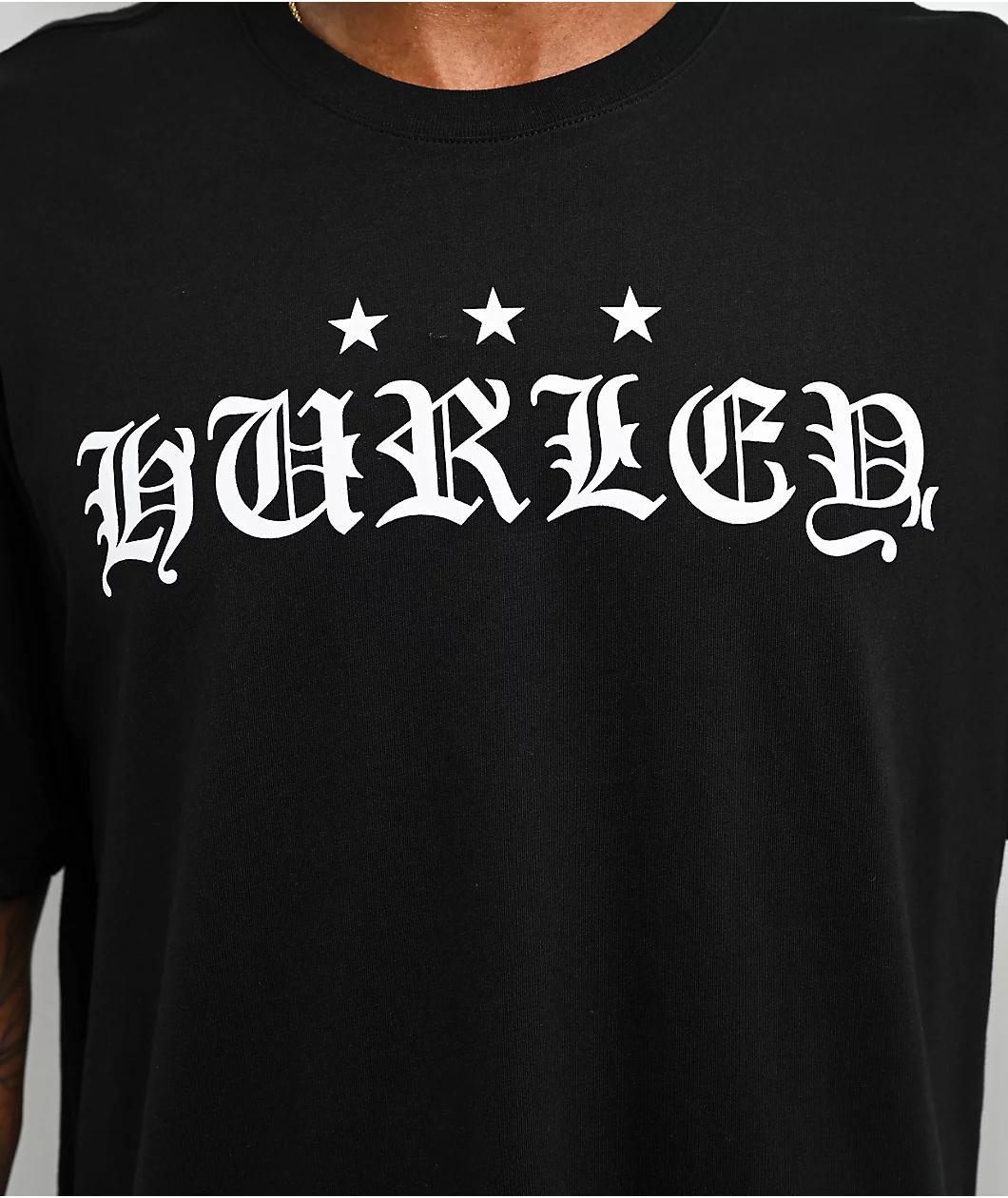 Hurley Starz Black T-Shirt Product Image