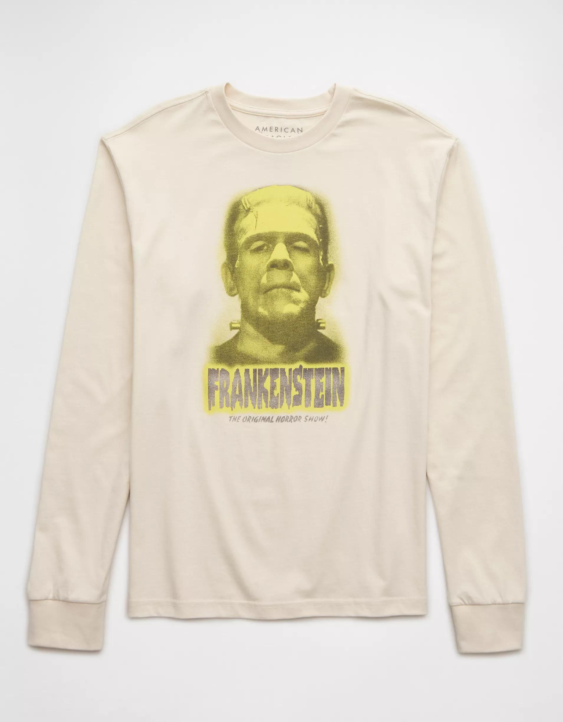 AE Frankenstein Long-Sleeve Graphic T-Shirt Product Image
