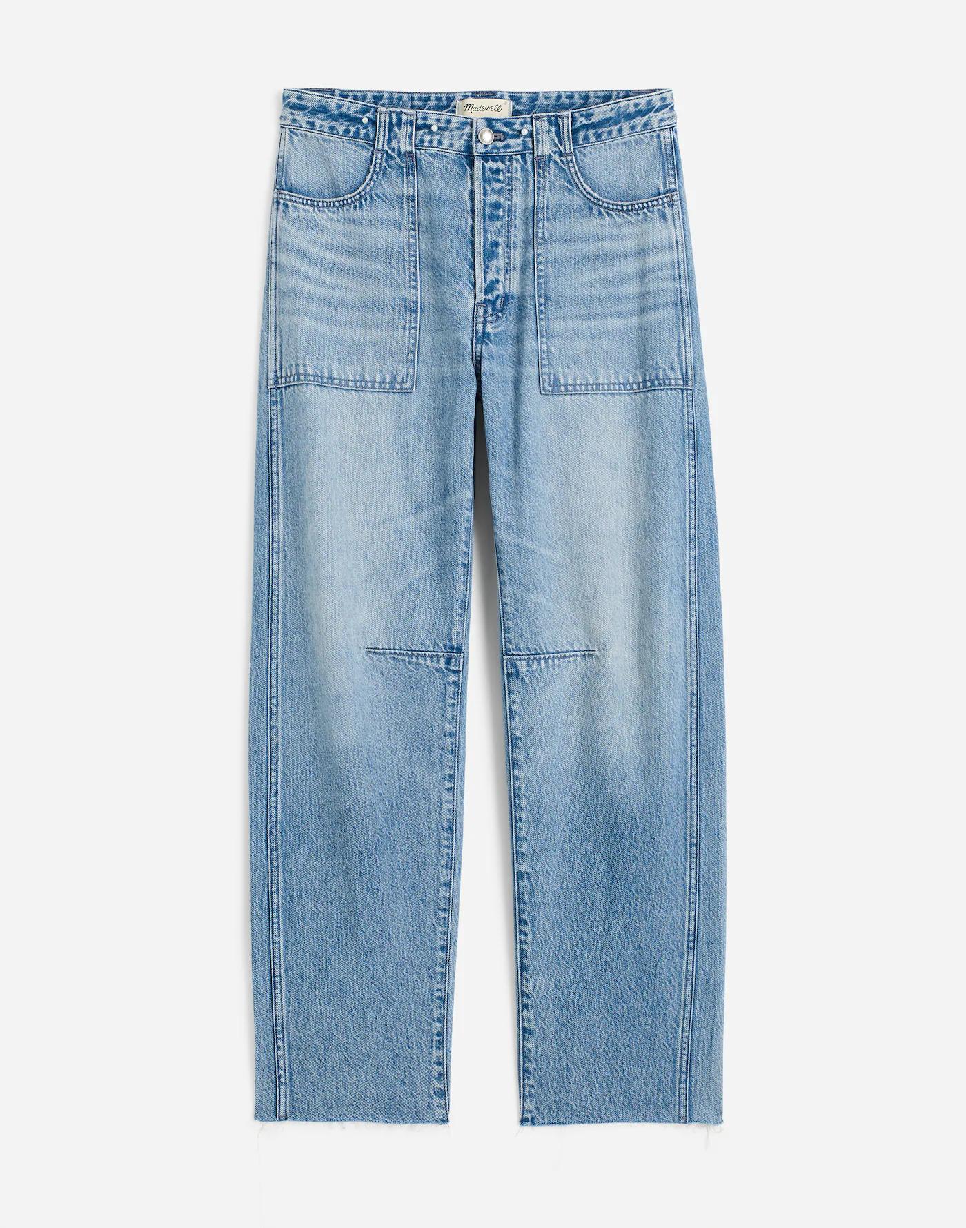 The Darted Barrel-Leg Jean Product Image