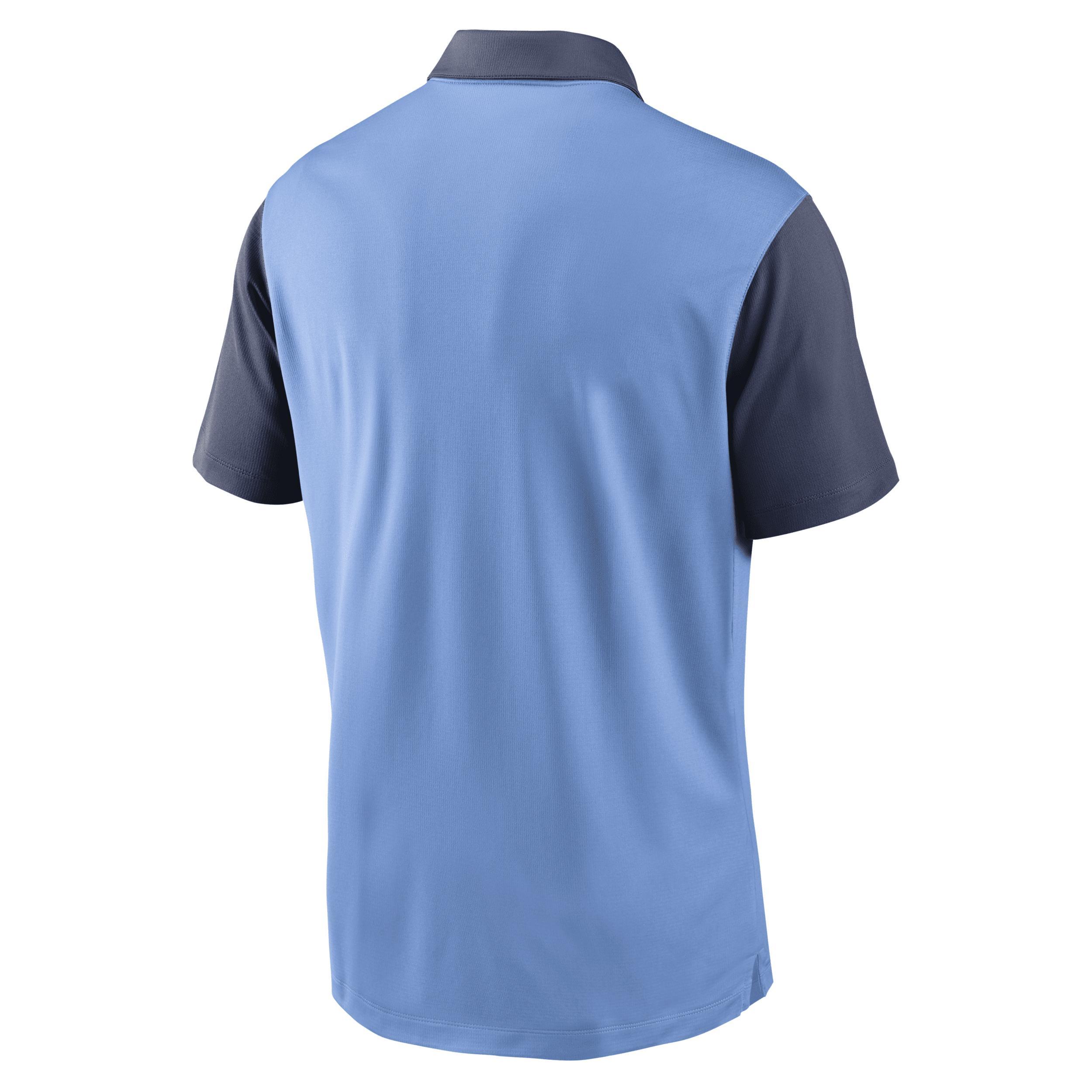 Men's Nike Light Blue Brooklyn Dodgers Franchise Cooperstown Collection Polo, Size: Small, Mlb Light Product Image