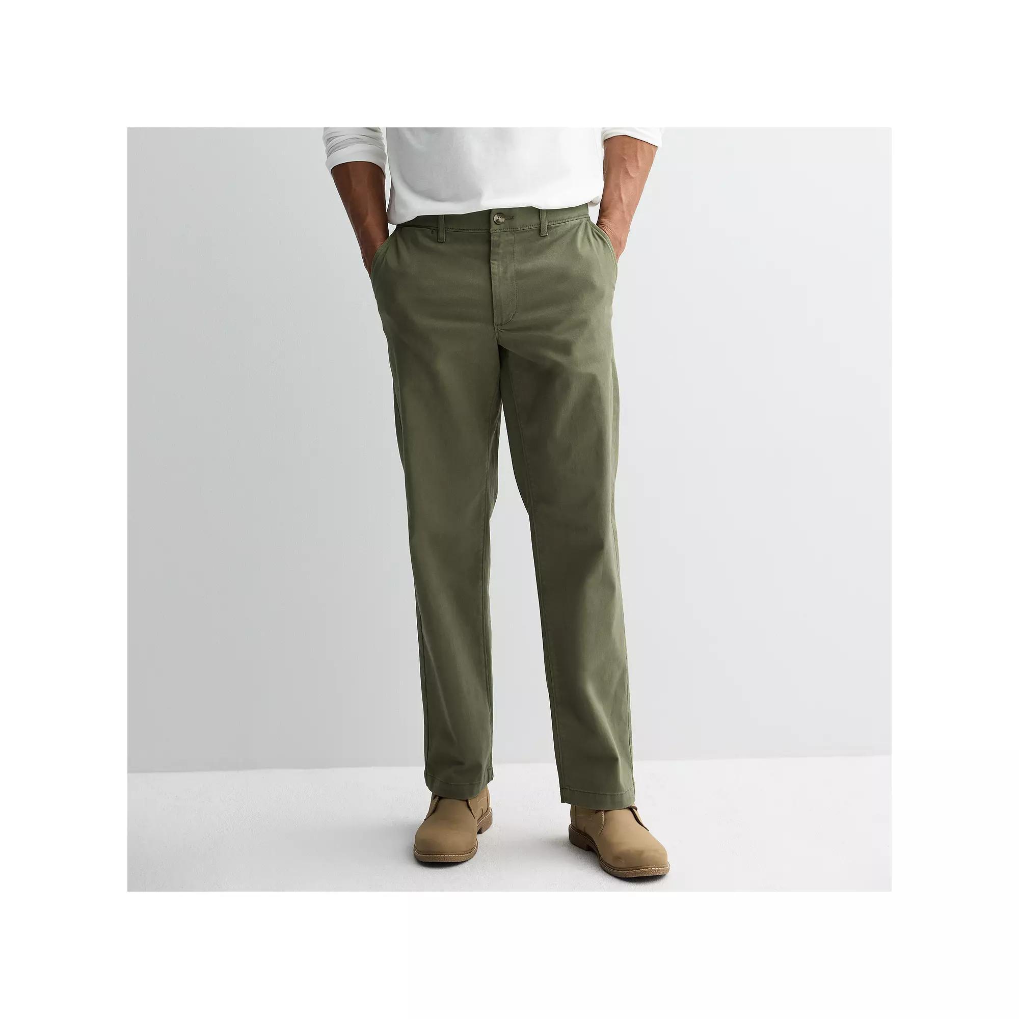 Men's Sonoma Goods For Life® Relaxed Chino Pants, Size: 31X30, Rock Wall Product Image