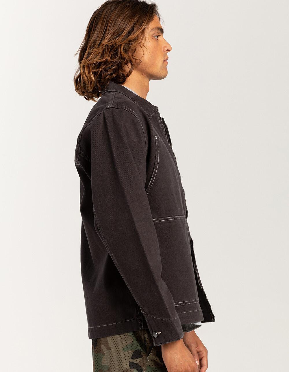 RSQ Mens Twill Workwear Jacket - BLACK Product Image