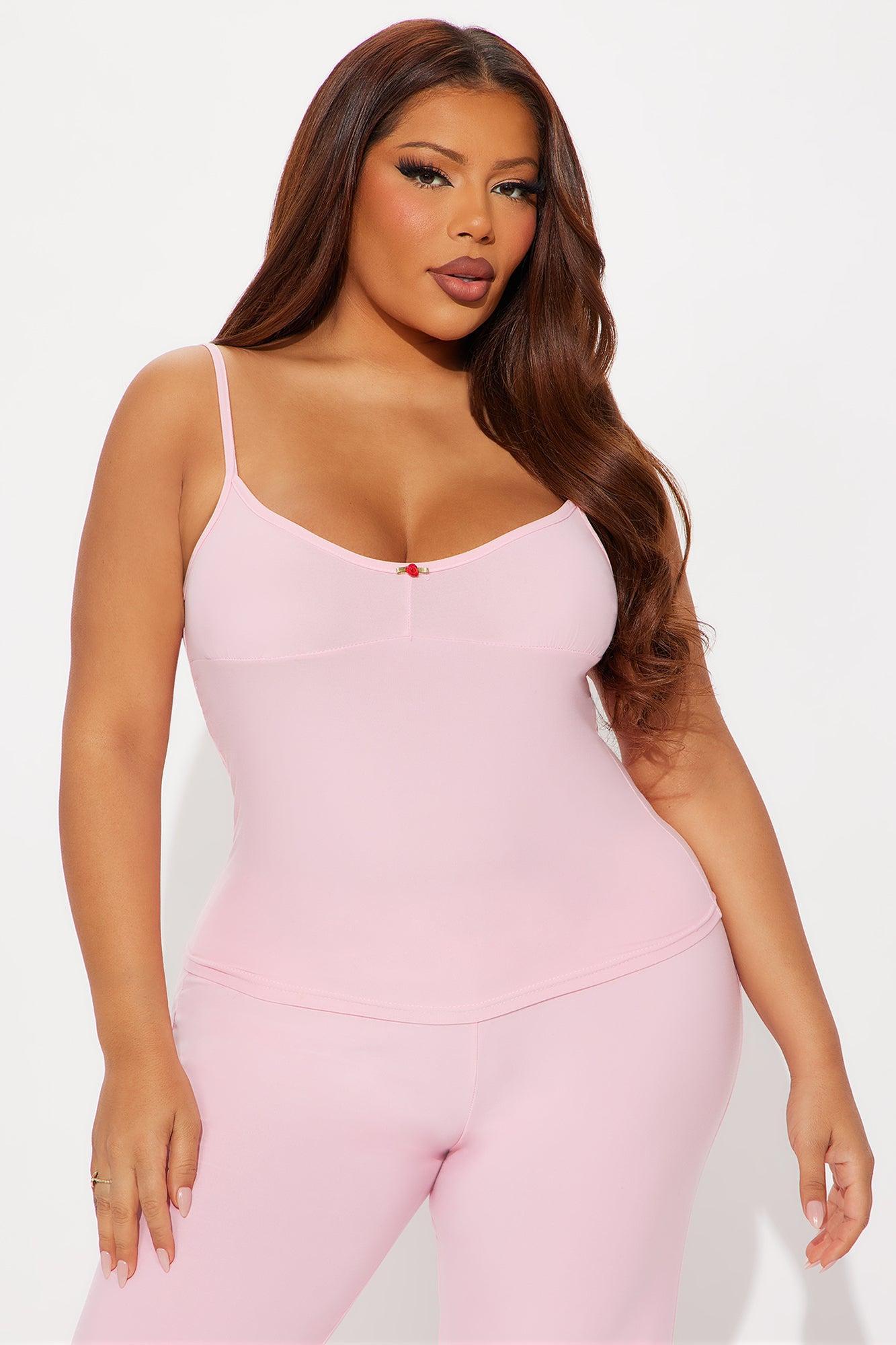 Sleepy Mood Cami PJ Pant Set - Pink Product Image