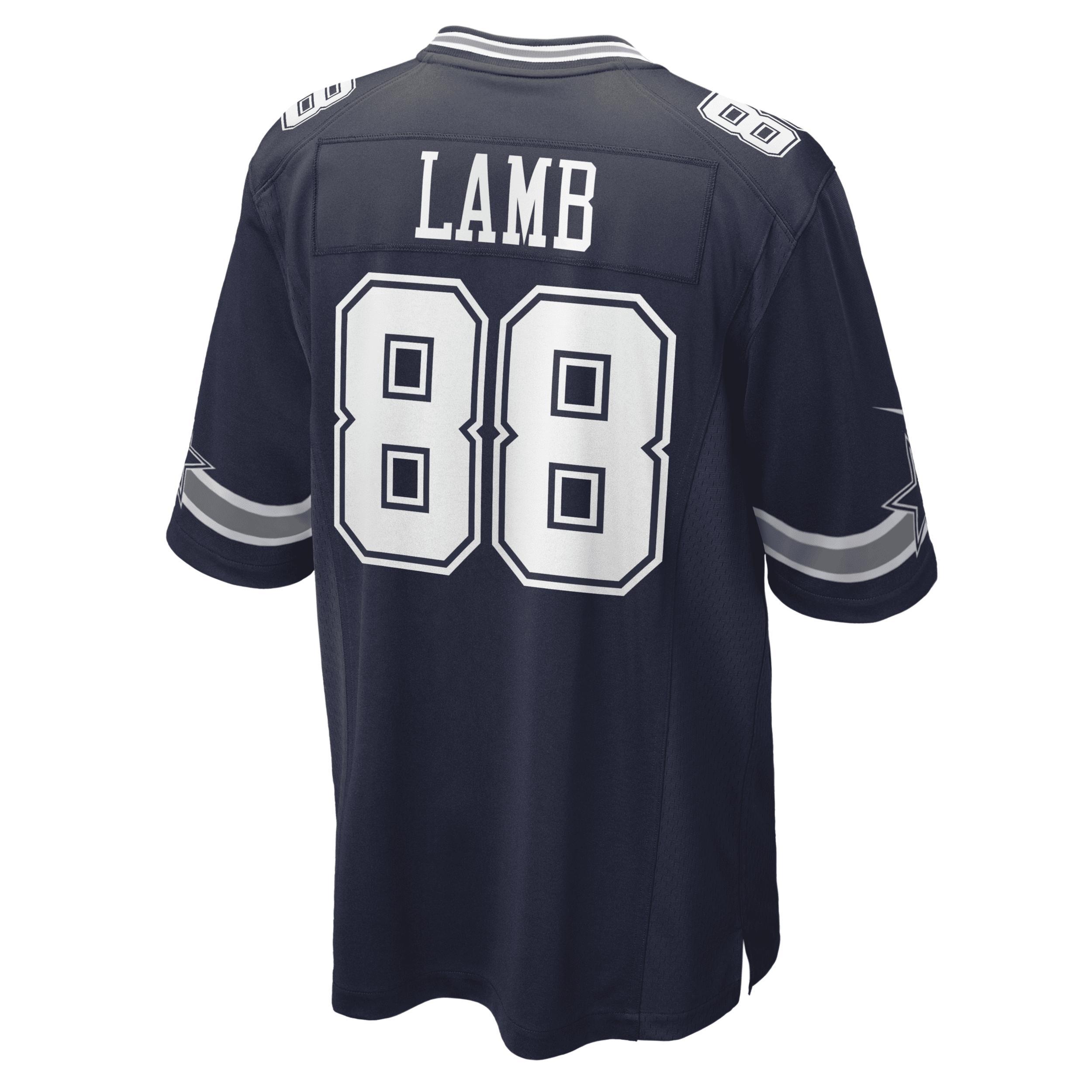 Nike Men's NFL Dallas Cowboys (CeeDee Lamb) Game Football Jersey Product Image