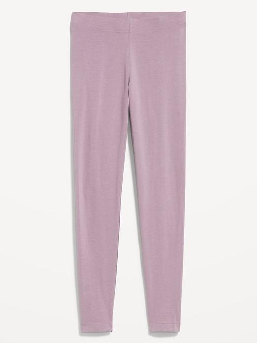High-Waisted Jersey Leggings Product Image