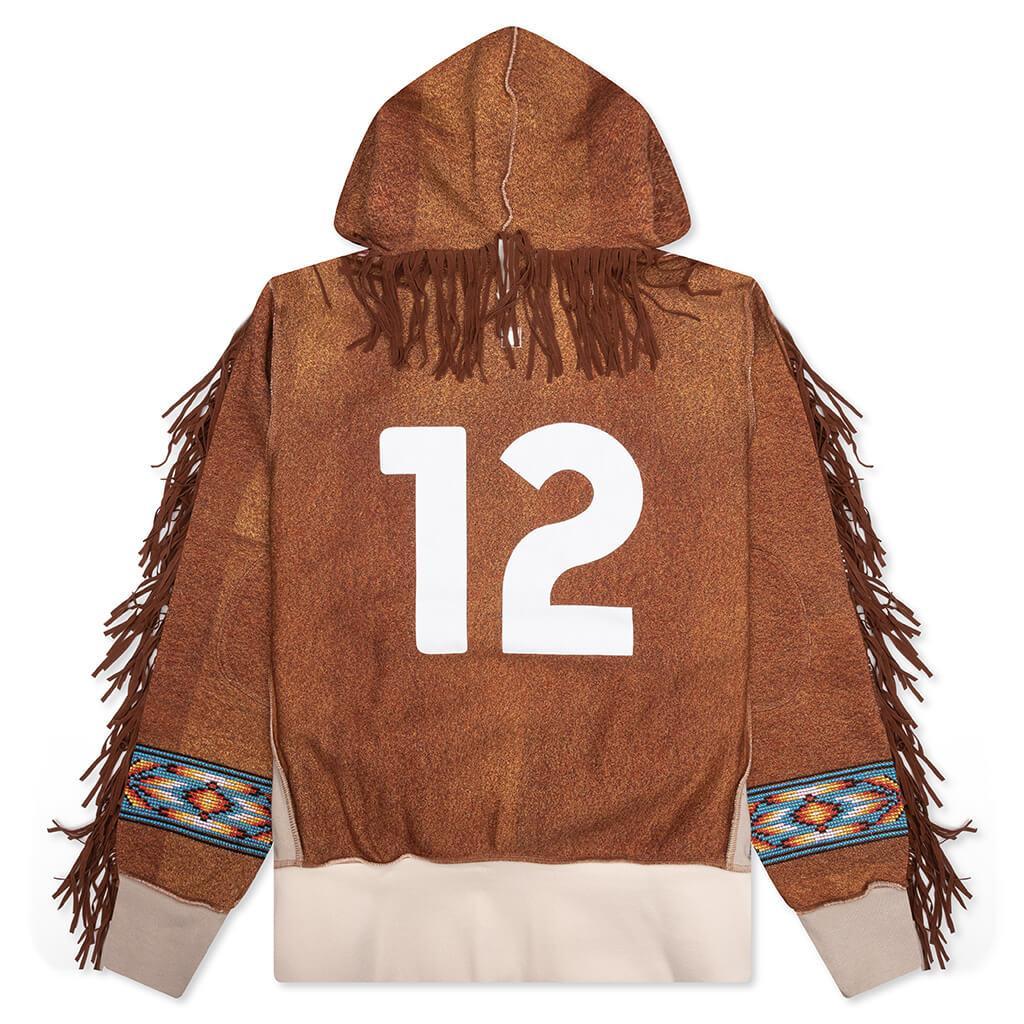 Birthstone Hooded Sweatshirt: 12 - Suede Print Male Product Image