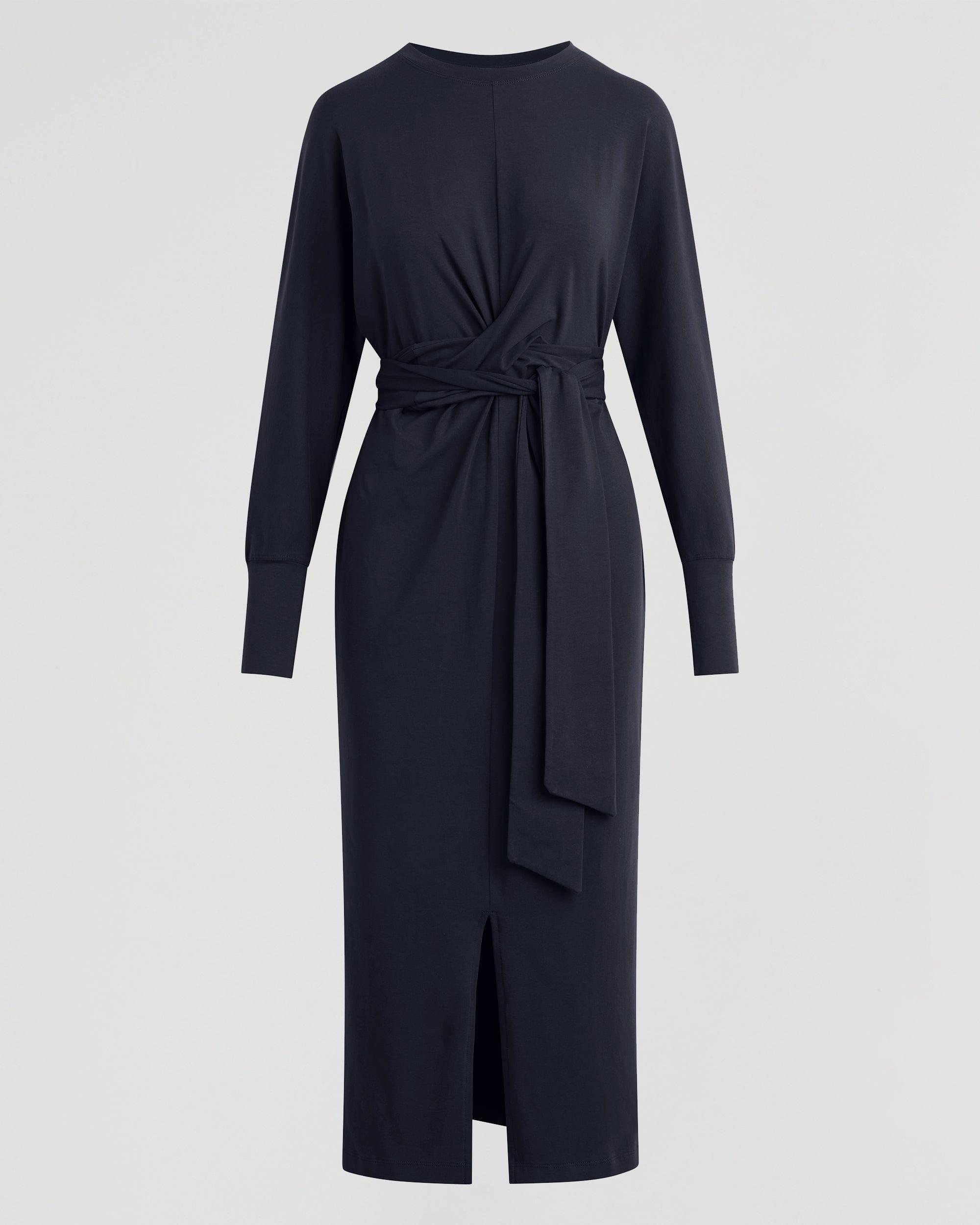 Wei Tie-Front Organic Cotton Dress (Petite) Product Image