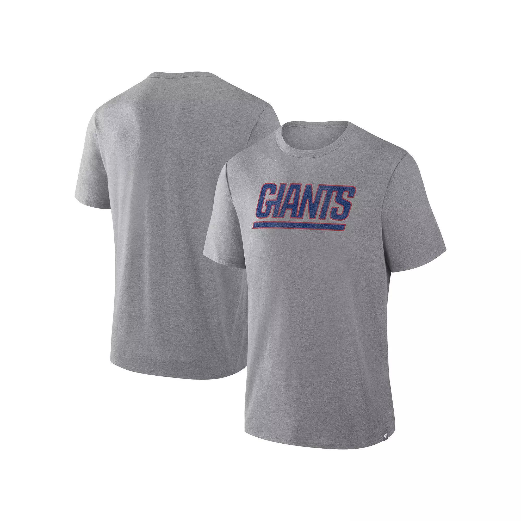 Men's Fanatics  Heather Gray Minnesota Vikings Tri-Blend T-Shirt, Size: Small, Grey Product Image