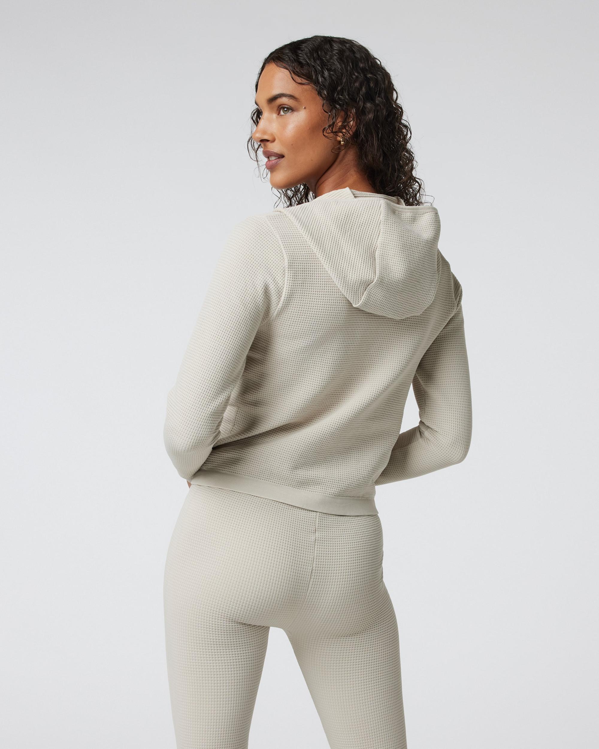 Waffle Seamless Zip Hoodie Product Image