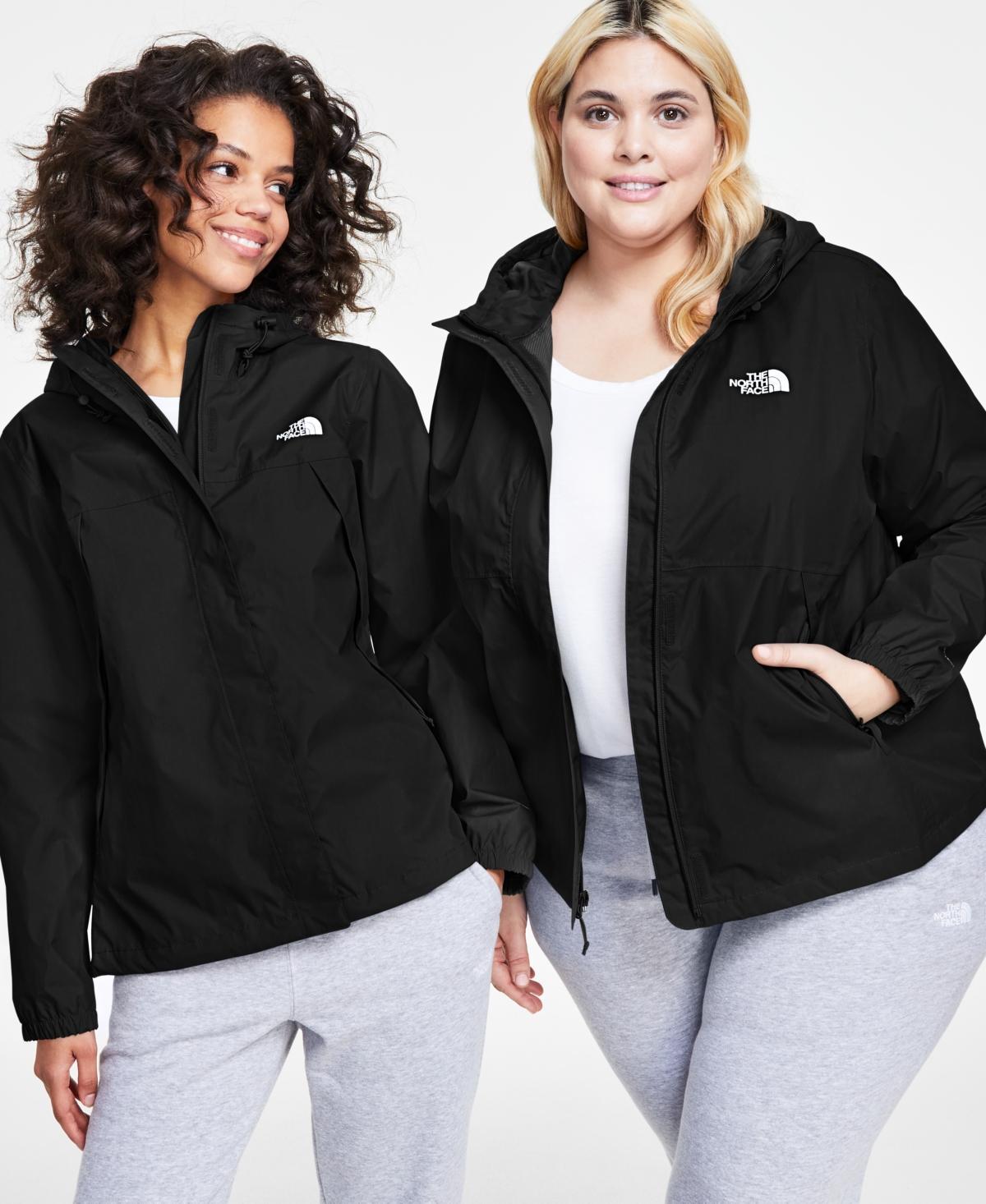 The North Face Antora Jacket (Smoked Pearl) Women's Clothing Product Image