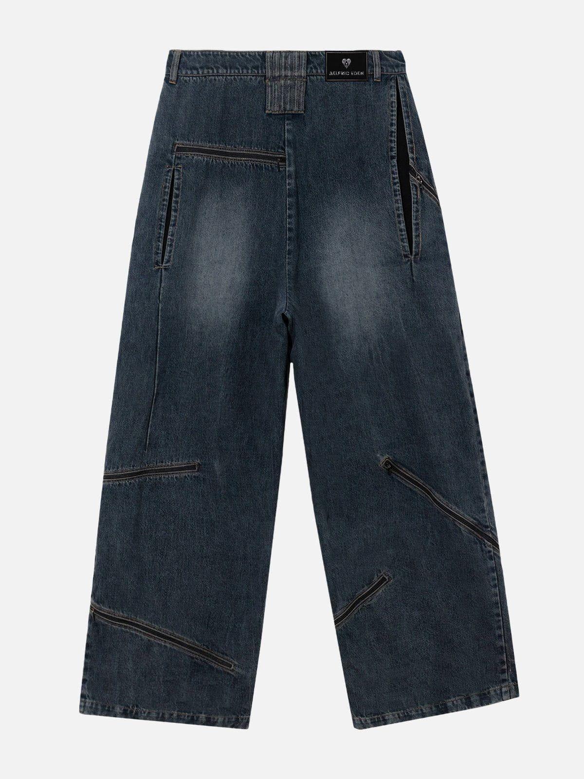 City Of Love Zip Up Jeans Product Image