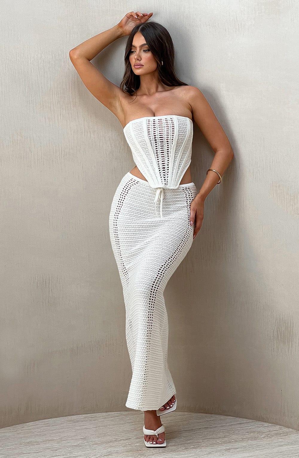 Carly Corset - White Product Image
