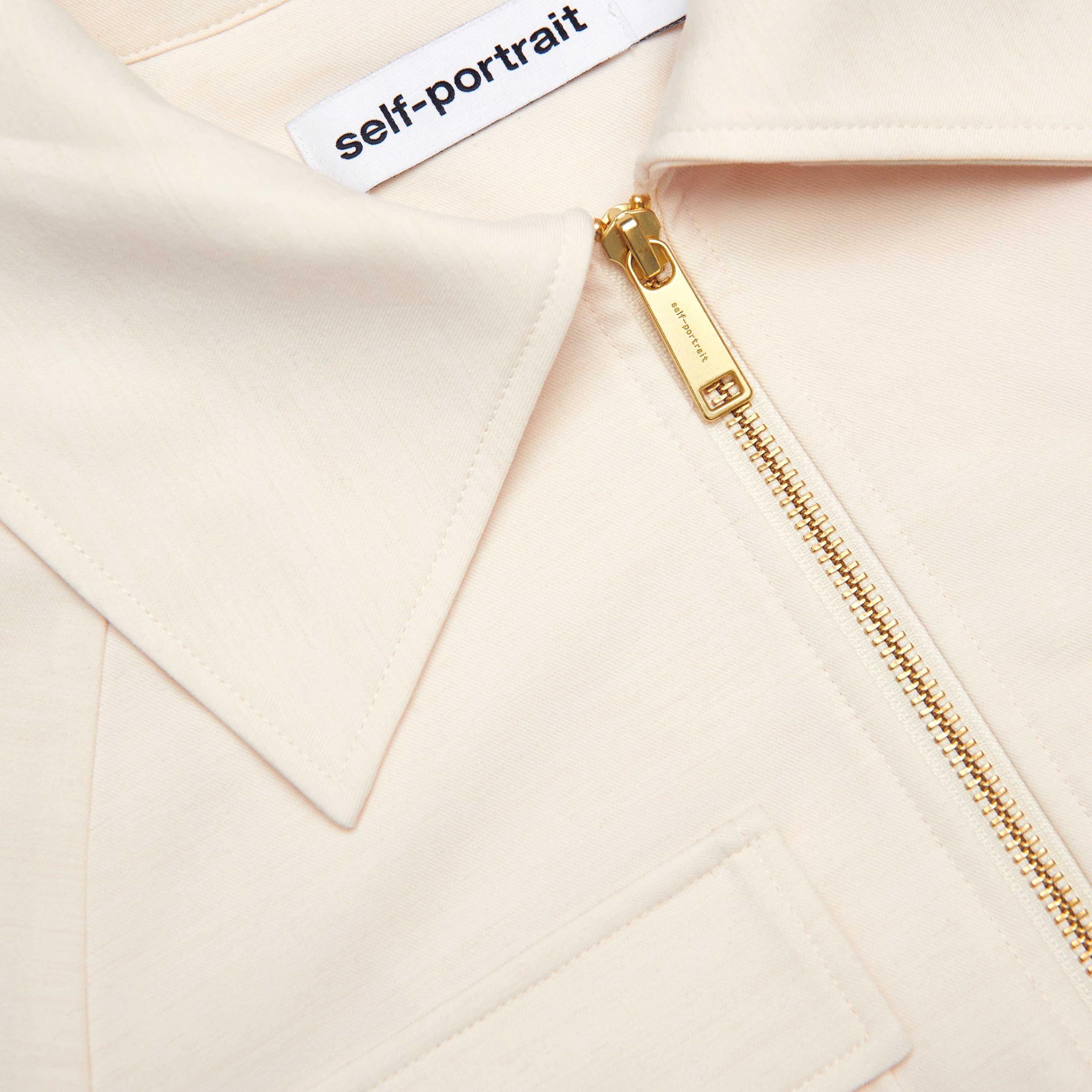 Cream Twill Jacket Product Image