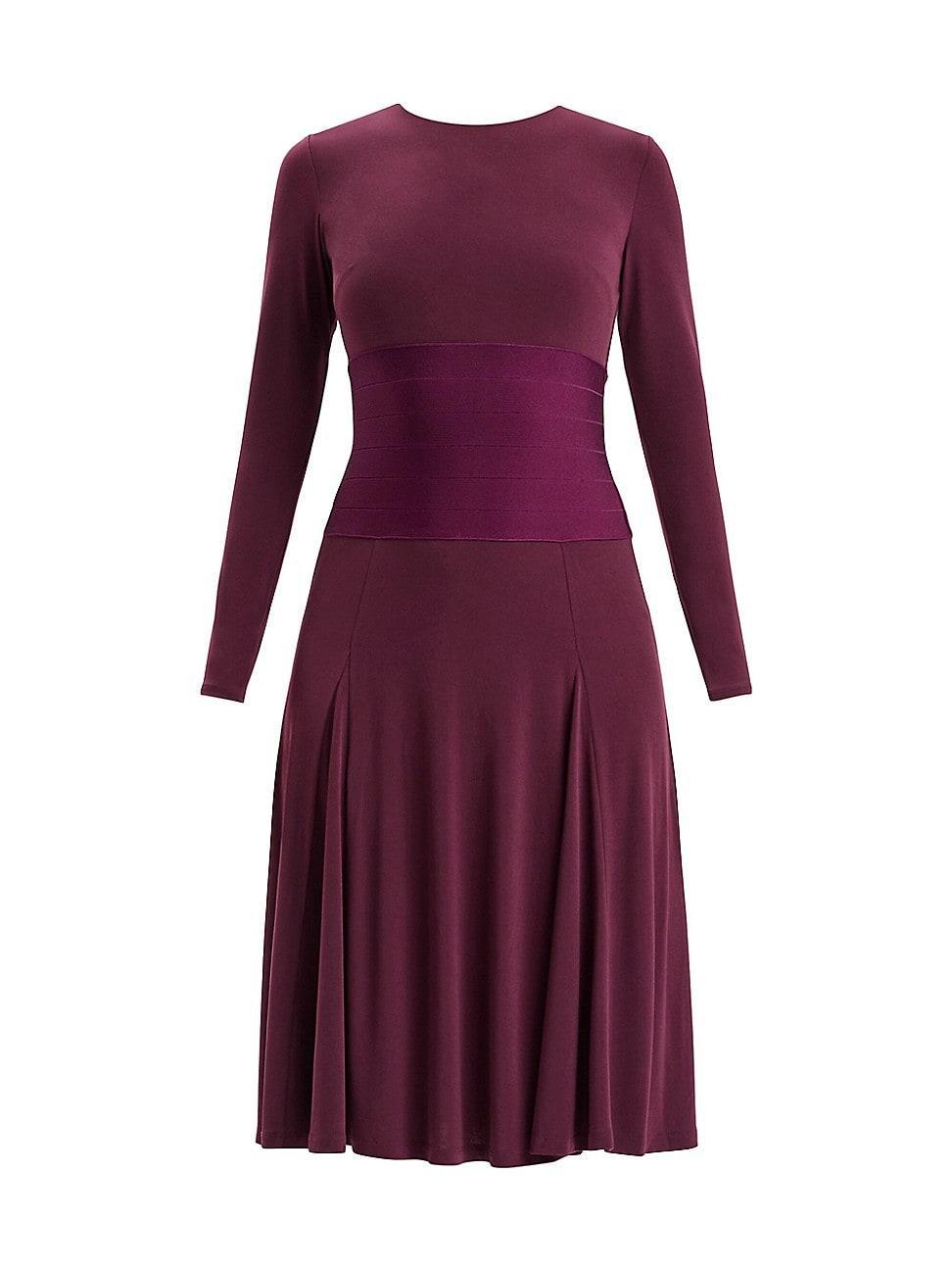 Herve Leger The Grace Long Sleeve Midi Dress Product Image