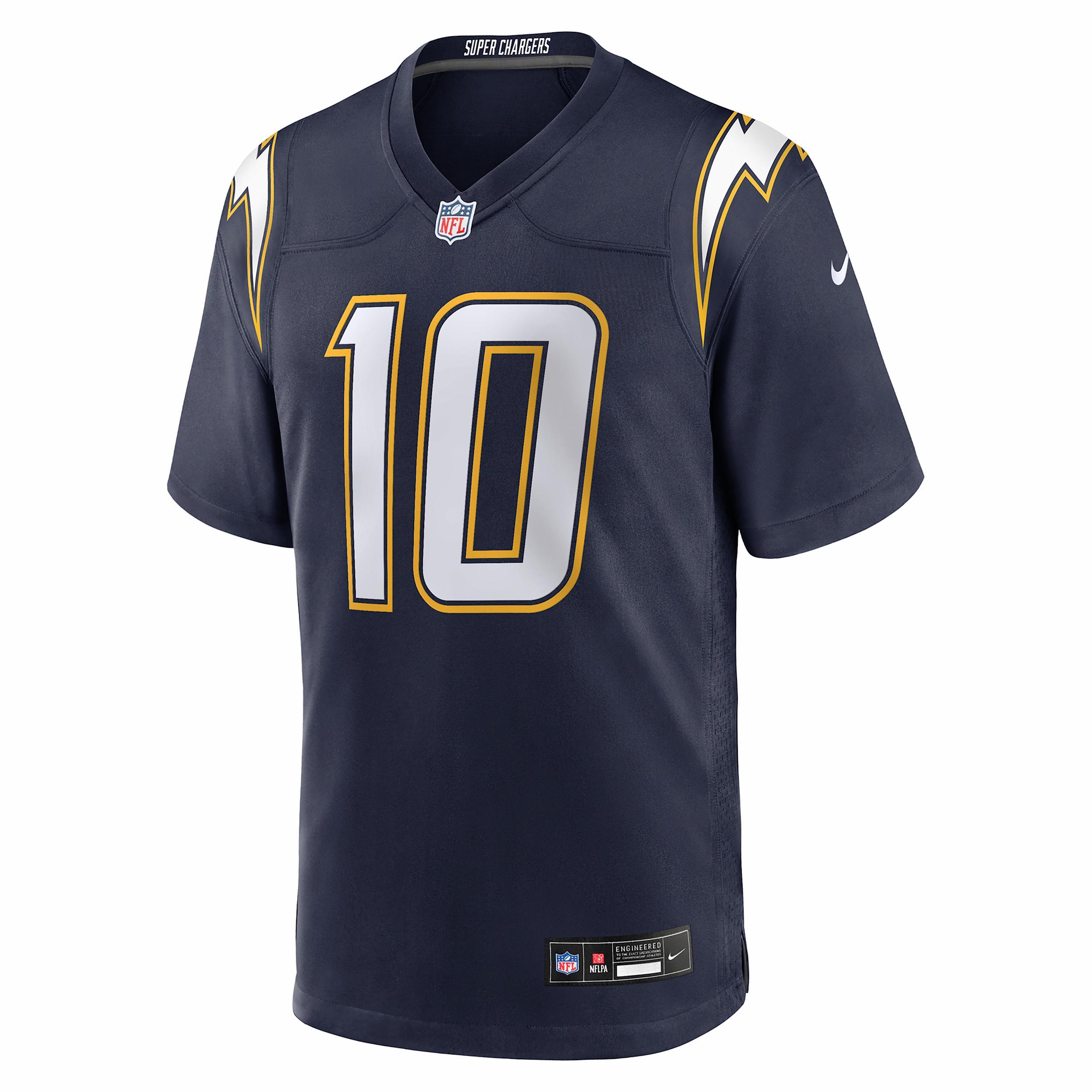 Justin Herbert Los Angeles Chargers Nike Men's NFL Game Jersey Product Image