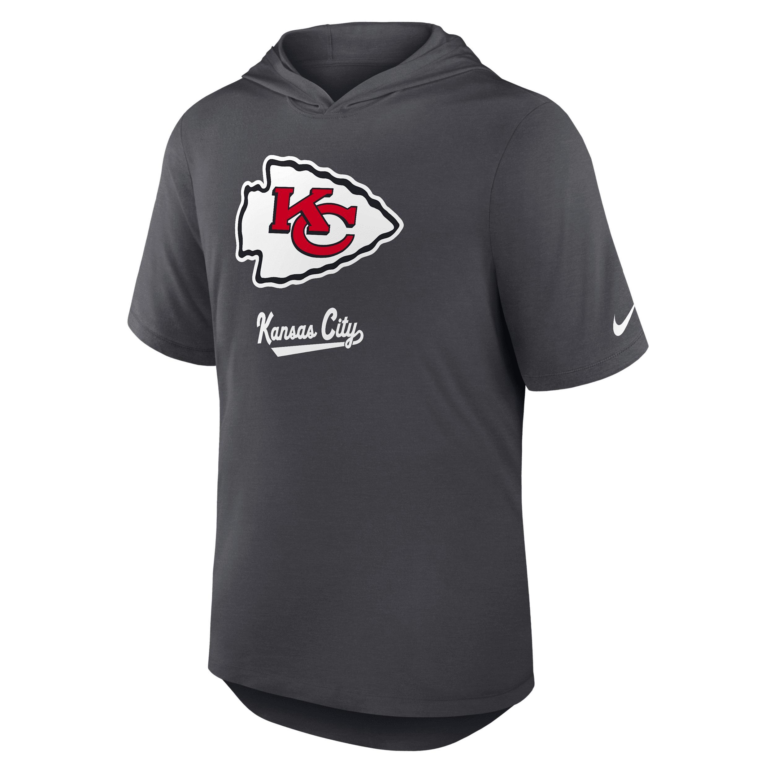New York Jets Nike Men's Dri-FIT NFL Hooded T-Shirt Product Image