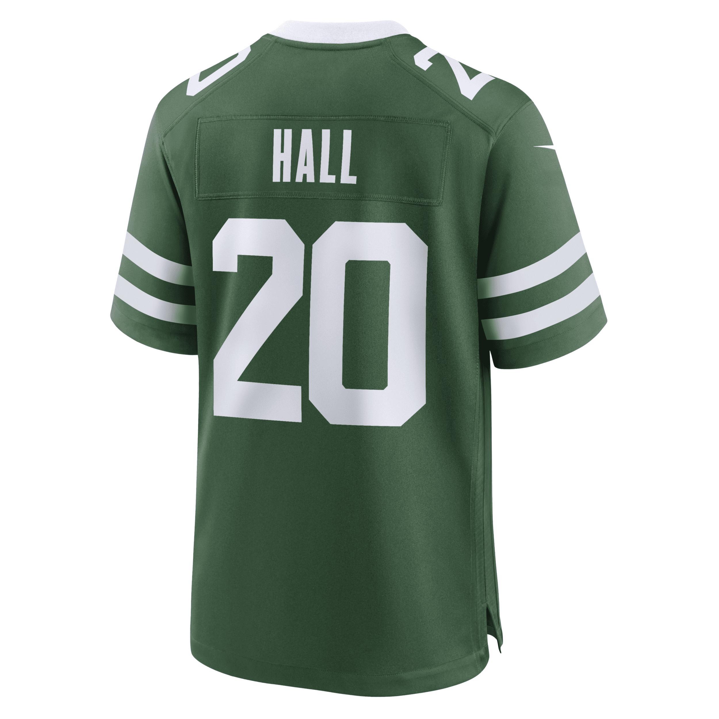 Breece Hall New York Jets Nike Men's NFL Game Football Jersey Product Image
