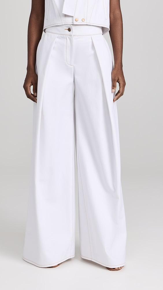 Bach Mai Deep-Pleated Trousers | Shopbop Product Image