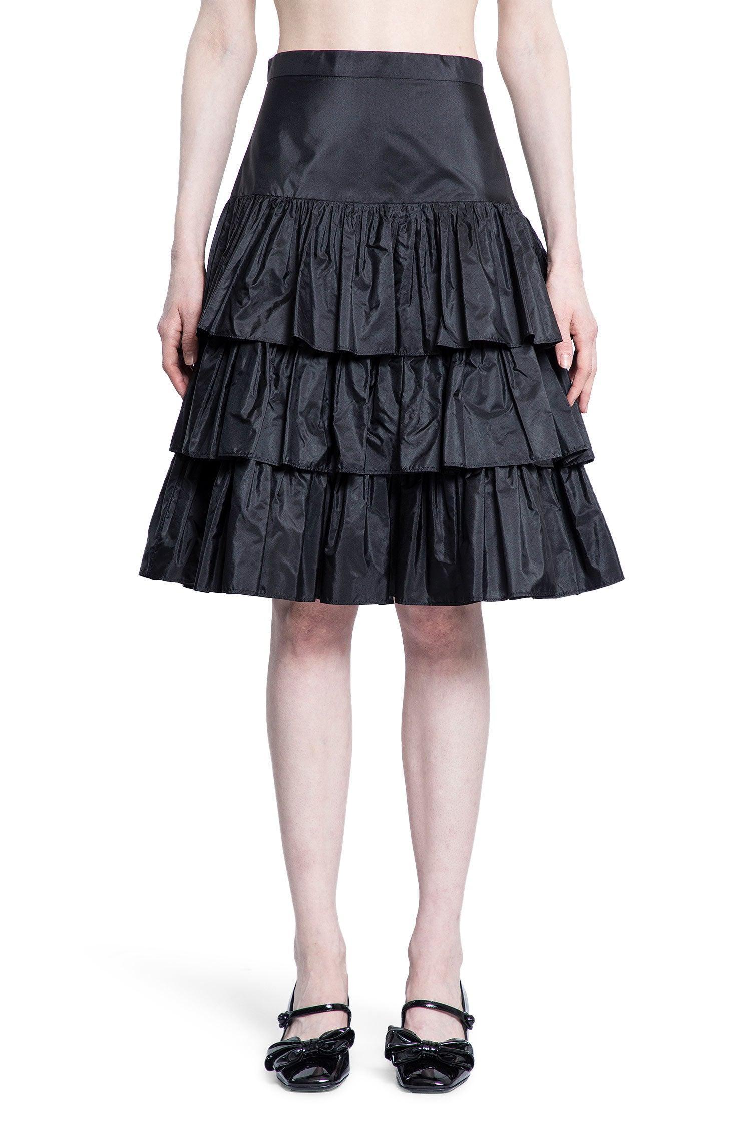 VALENTINO Woman Black Skirts Product Image