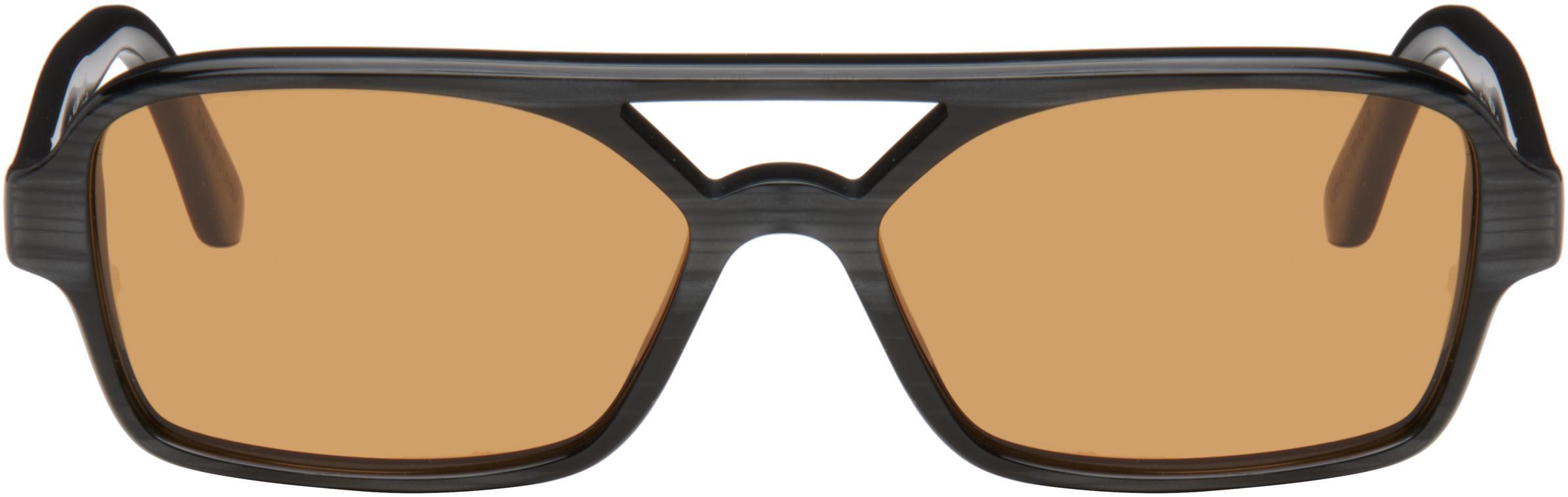 RETROSUPERFUTURE Black Vico Sunglasses Product Image