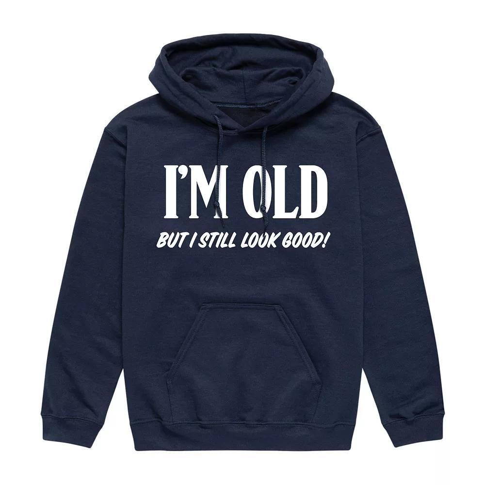 Men's I'm Old Still But Look Good Hoodie, Size: Large, Blue Product Image