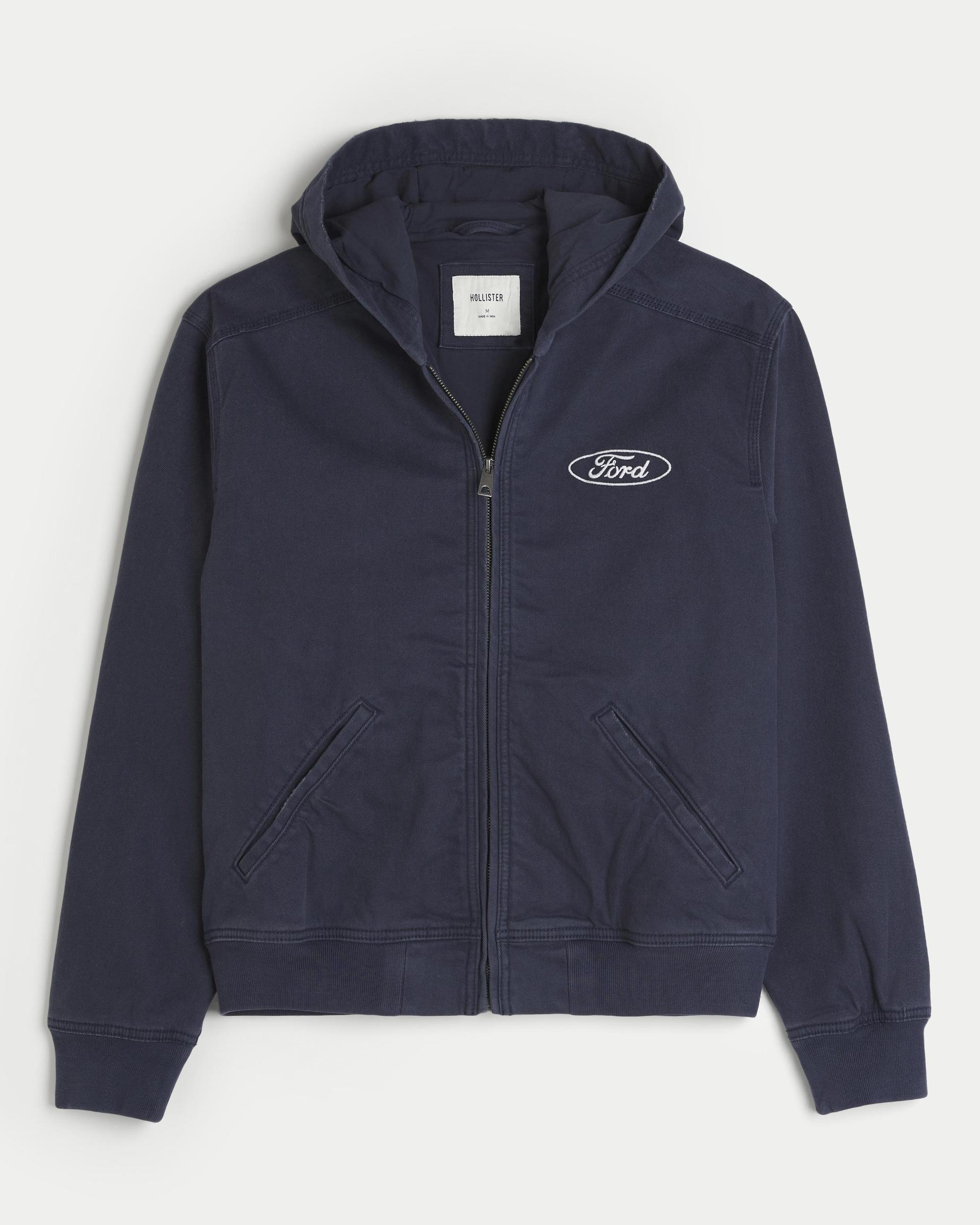 Zip-Up Workwear Hoodie Product Image