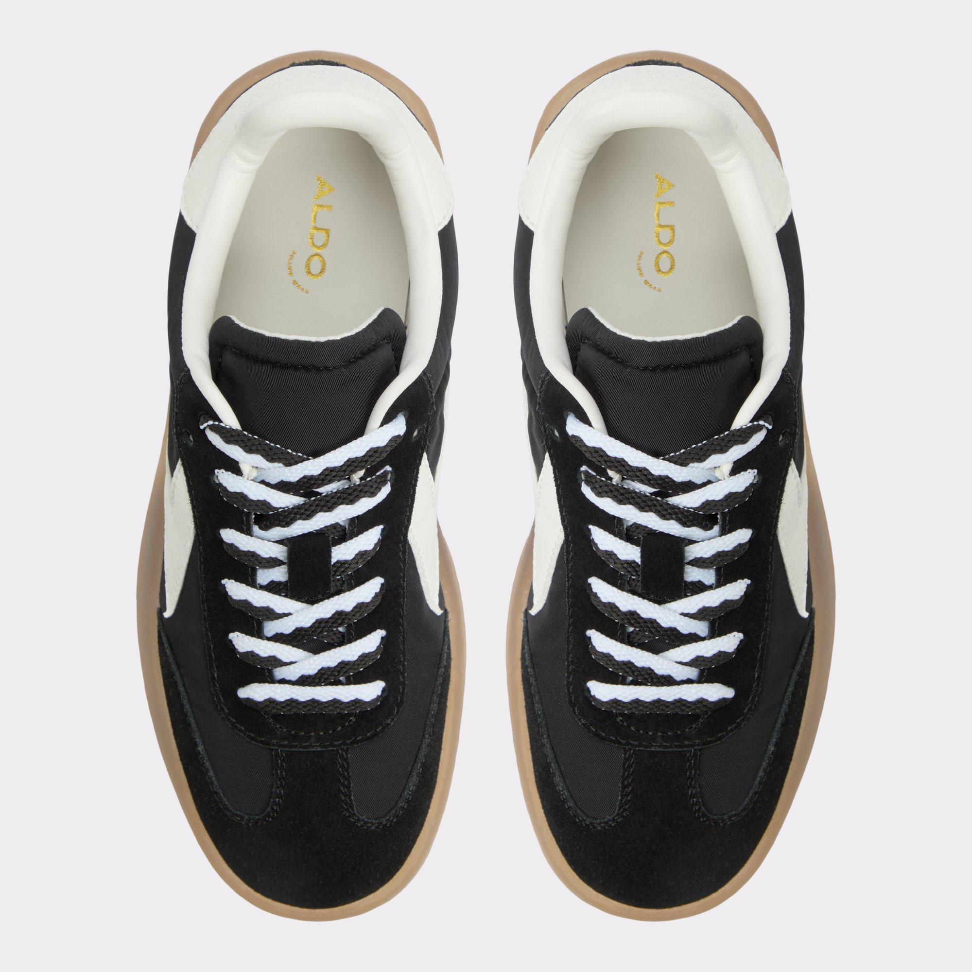 ALDO Retrostep - Women's Low Top Sneaker Sneakers - Black, Size 7 Product Image