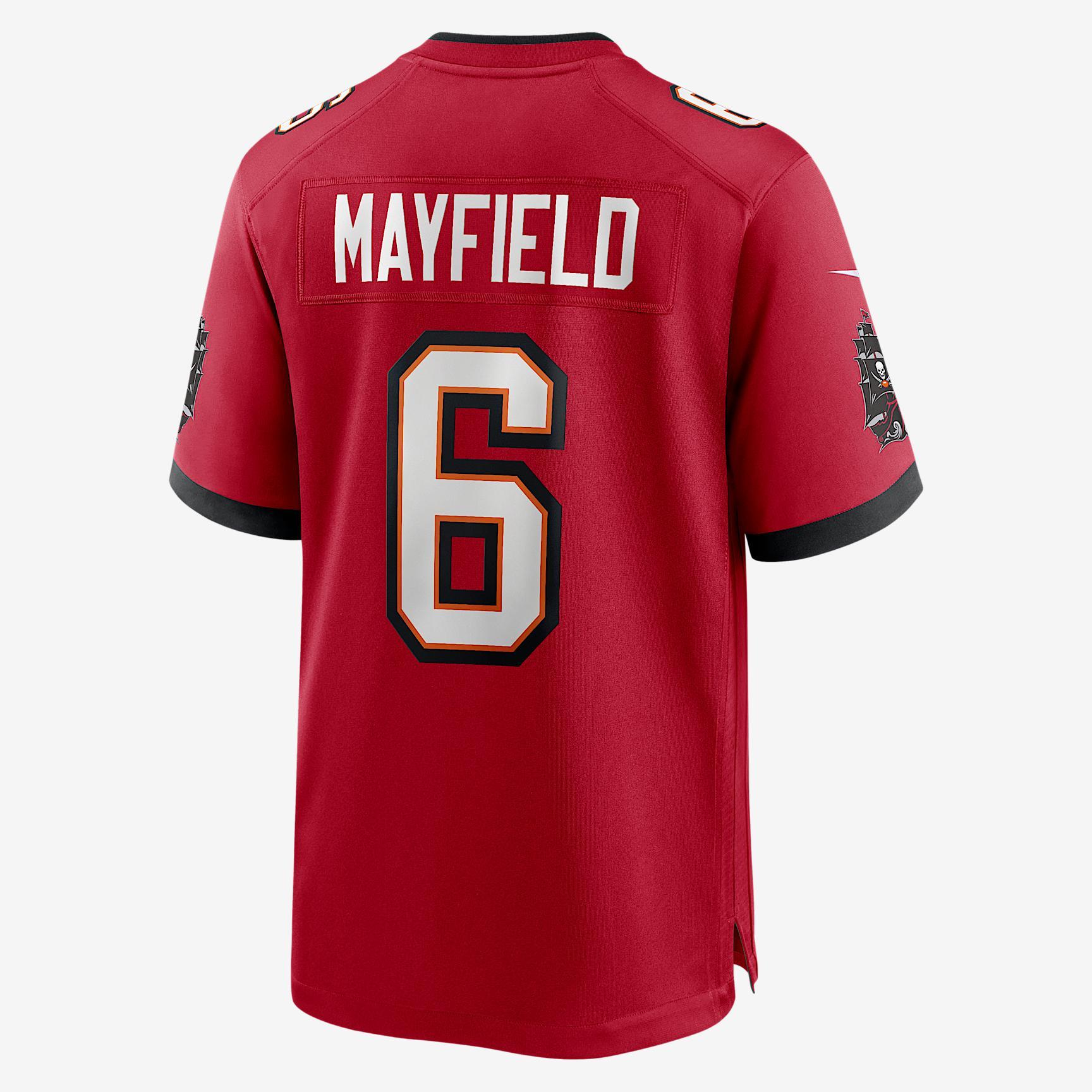 Baker Mayfield Tampa Bay Buccaneers 50th Anniversary Men's Nike NFL Game Jersey Product Image