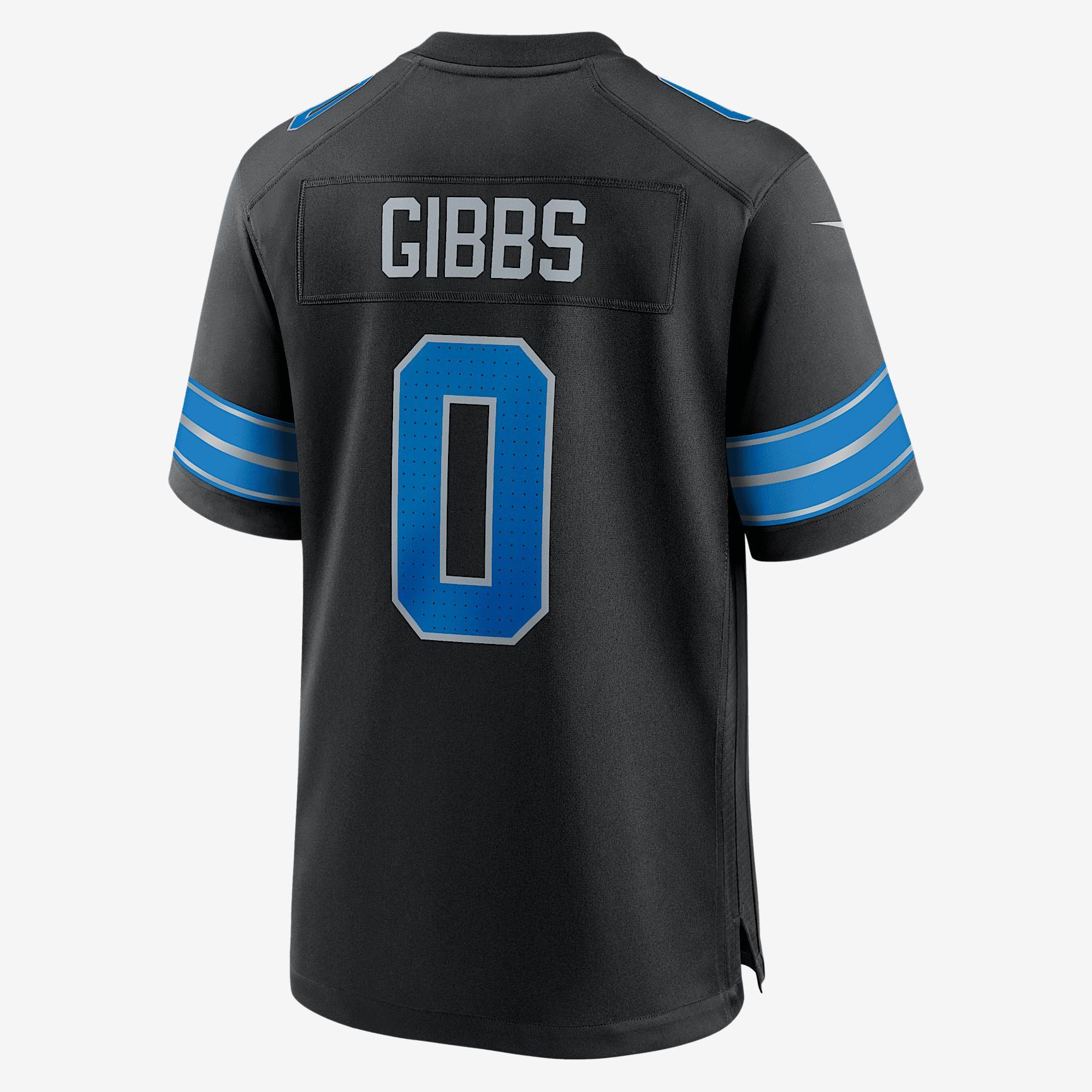 Jahmyr Gibbs Detroit Lions Nike Men's NFL Game Jersey Product Image