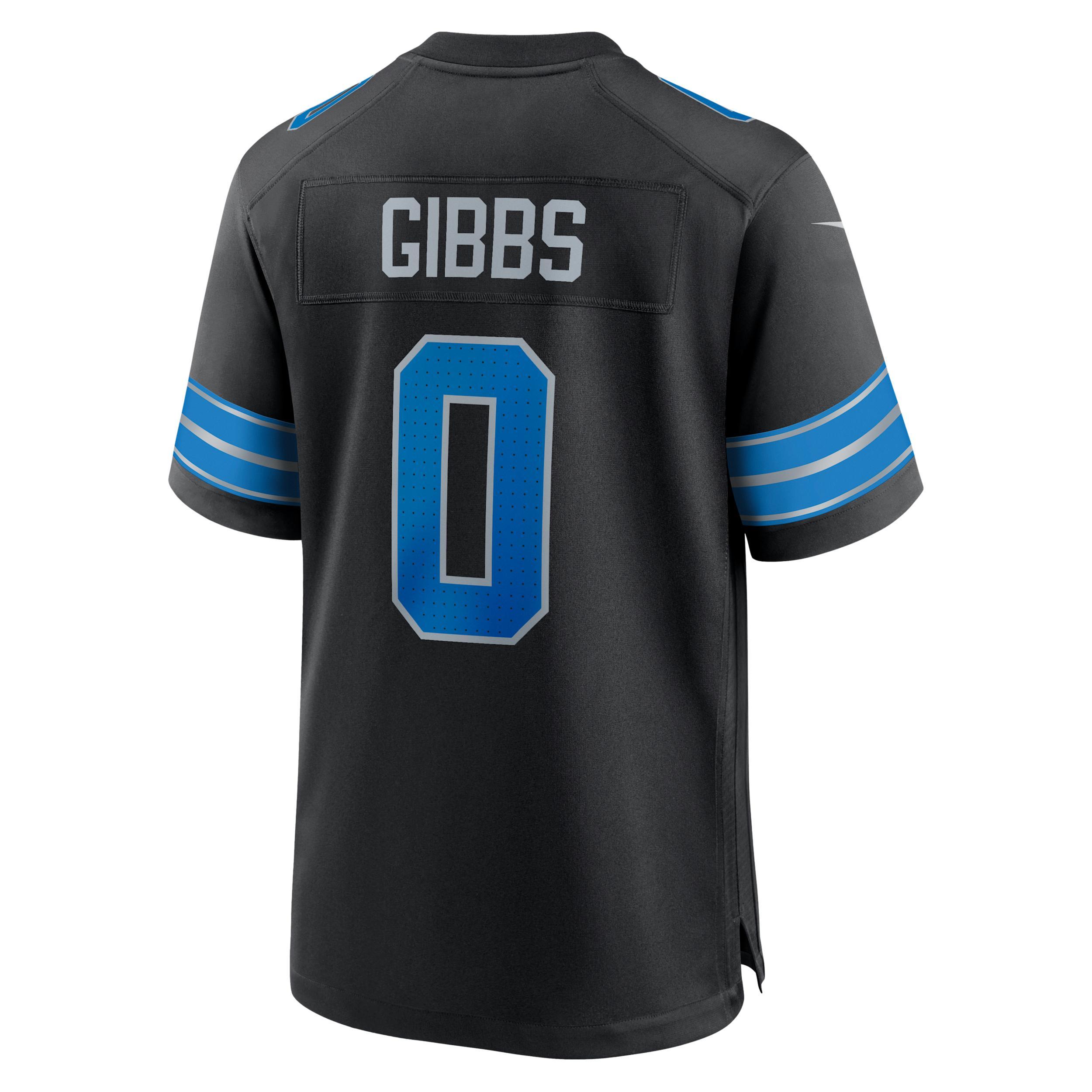 Jahmyr Gibbs Detroit Lions Nike Men's NFL Game Jersey Product Image