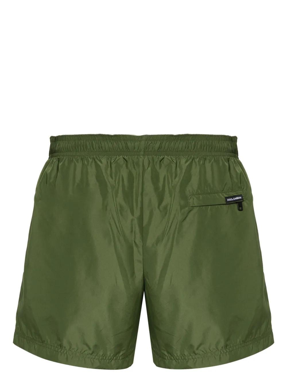 logo-embroidered swim shorts Product Image