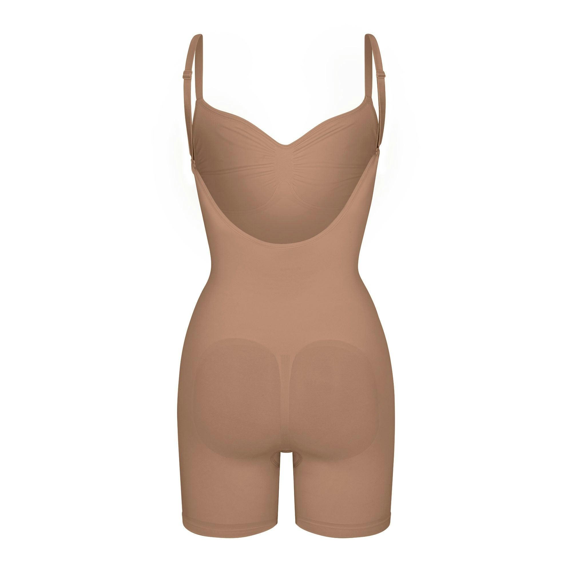 SEAMLESS SCULPT LOW BACK MID THIGH BODYSUIT | SIENNA Product Image