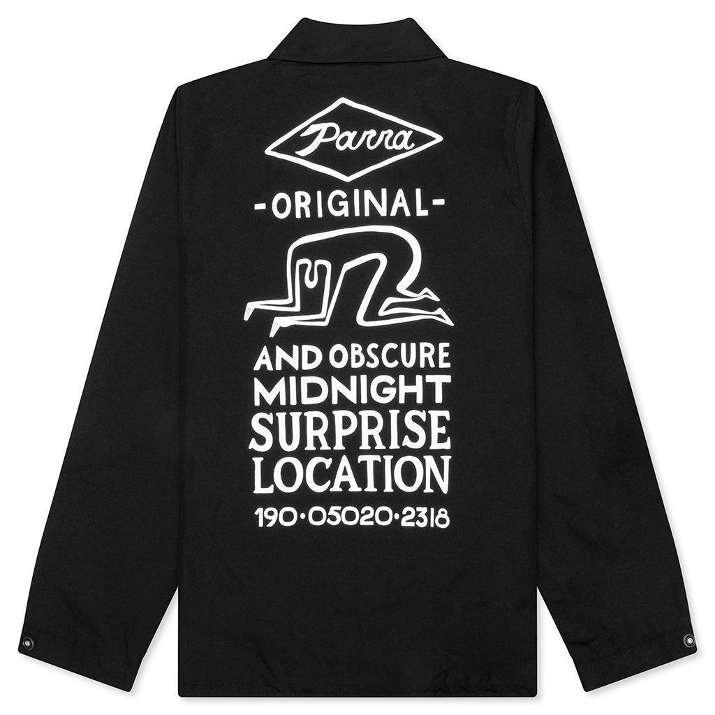 Midnight Surprise Coach Jacket - Black Male Product Image